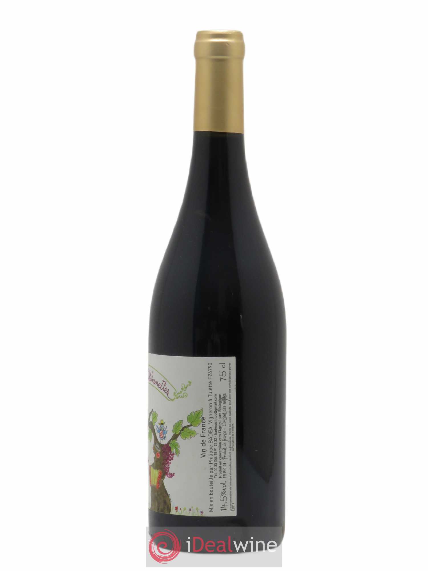 Vin de France Les Chibanettes P. Badea 2014 - Posten von 1 Flasche - 1