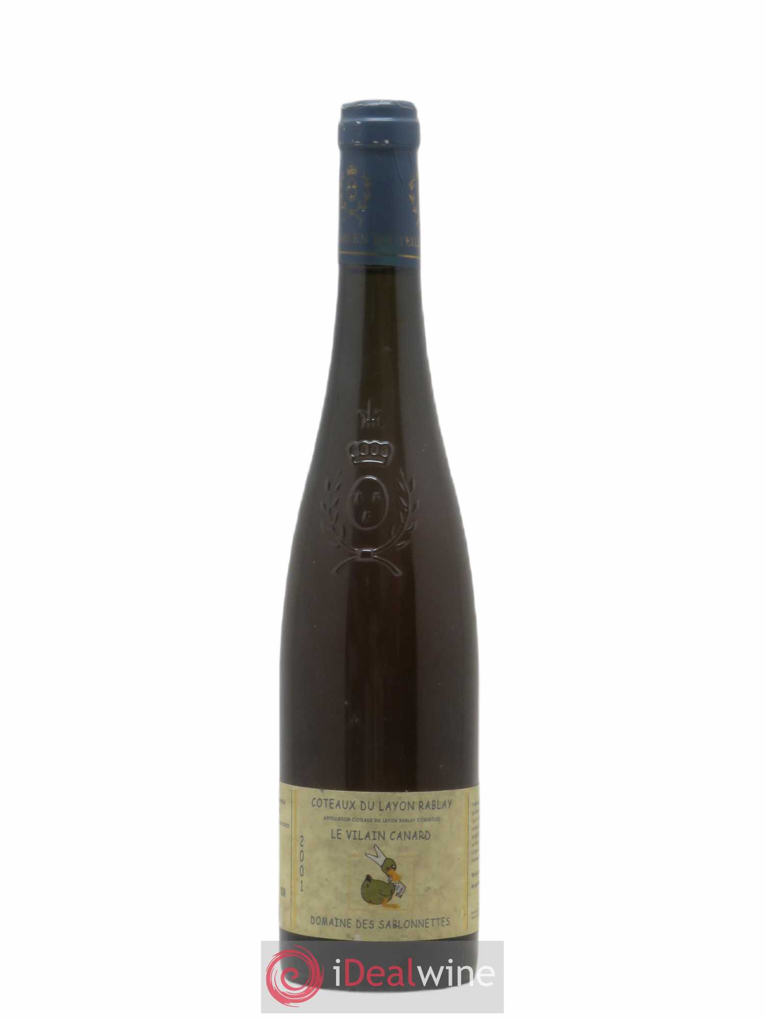 Coteaux du Layon Le Vilain Canard Domaine Des Sablonnettes Joel Menard 50Cl 2001 - Posten von 1 Flasche - 0