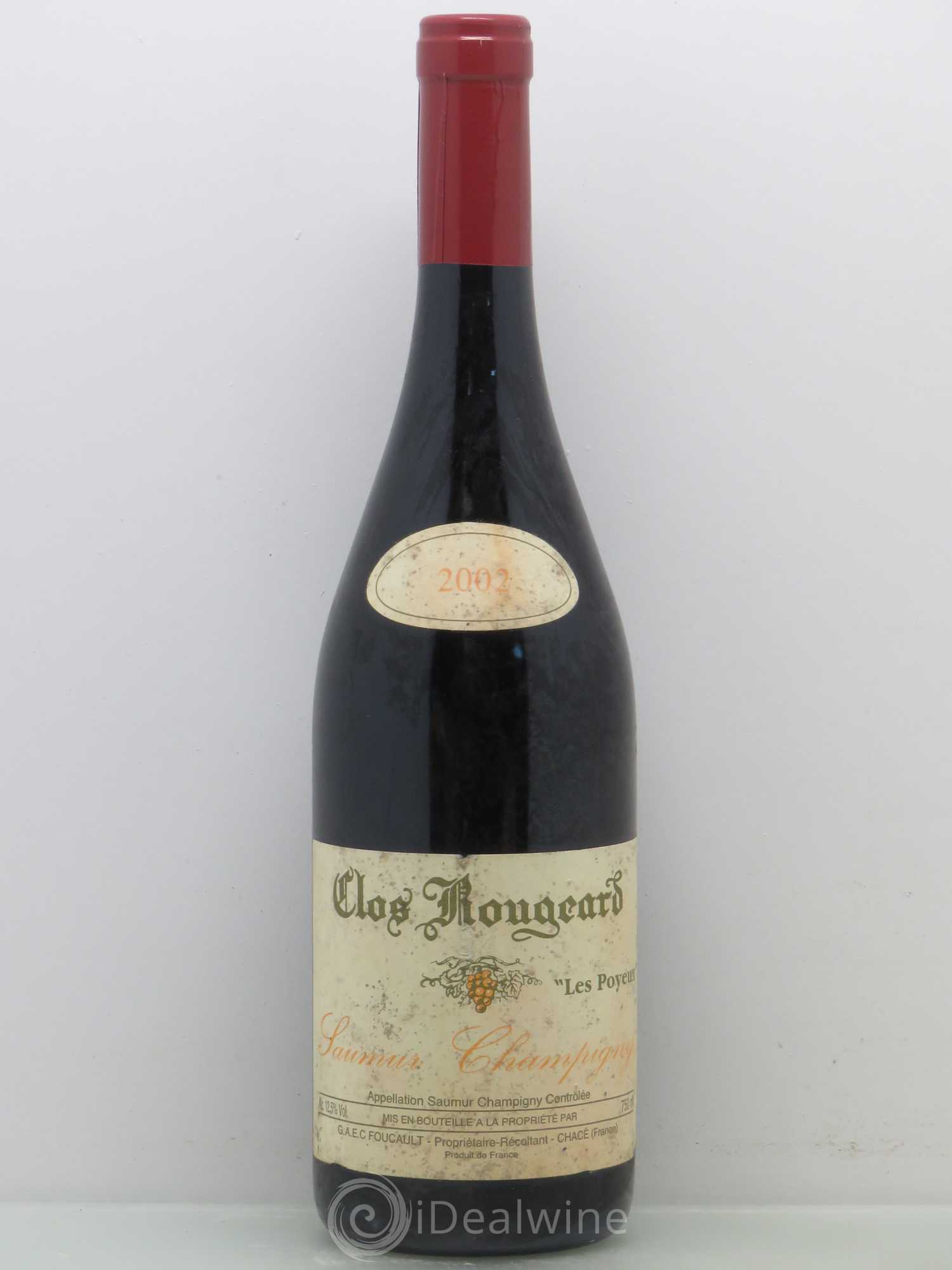 Saumur-Champigny Les Poyeux Clos Rougeard 2002 - Lot de 1 bouteille - 0