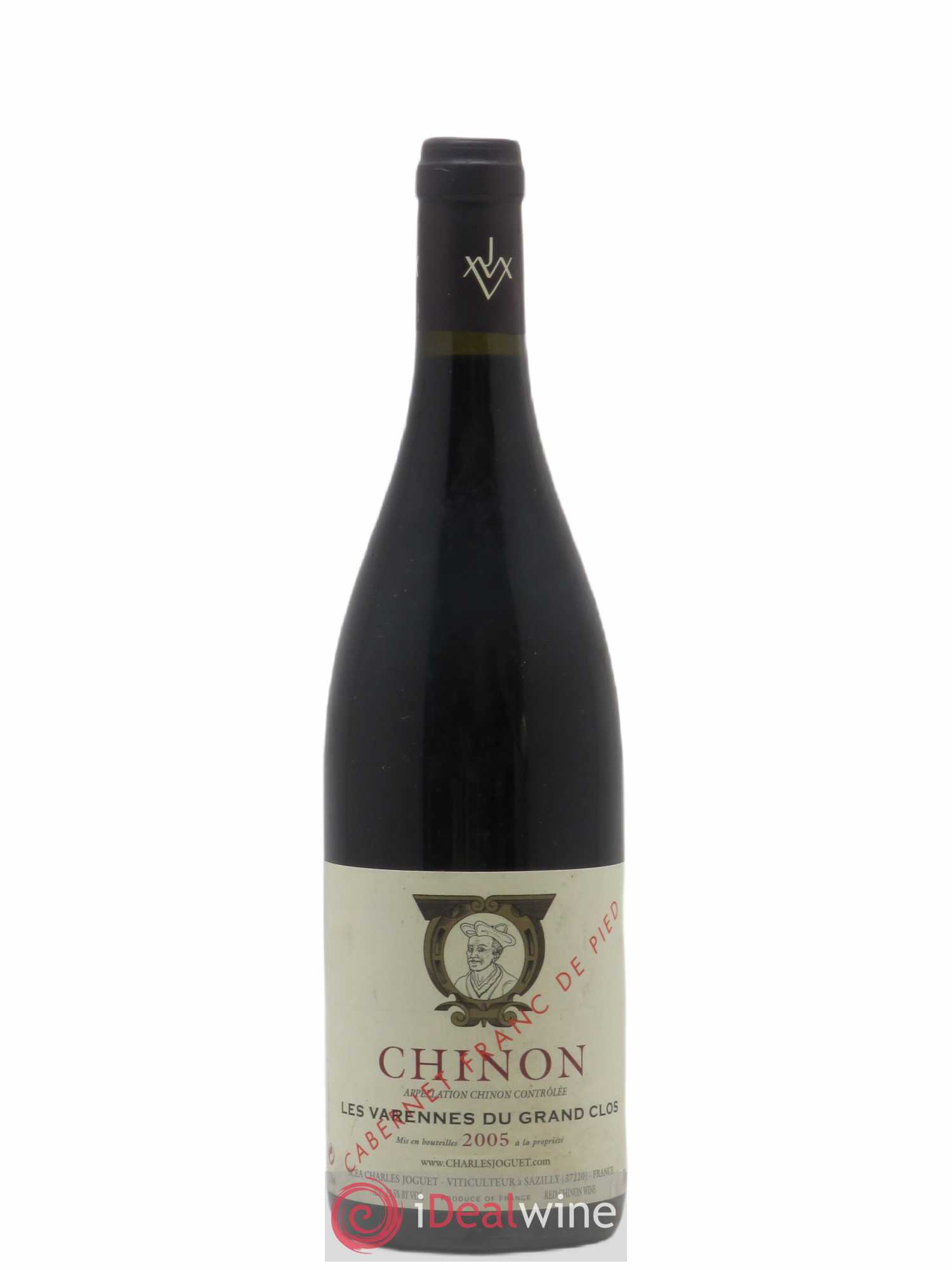 Chinon Les Varennes du Grand Clos Franc de Pied Charles Joguet (Domaine) 2005 - Lot de 1 bouteille - 0