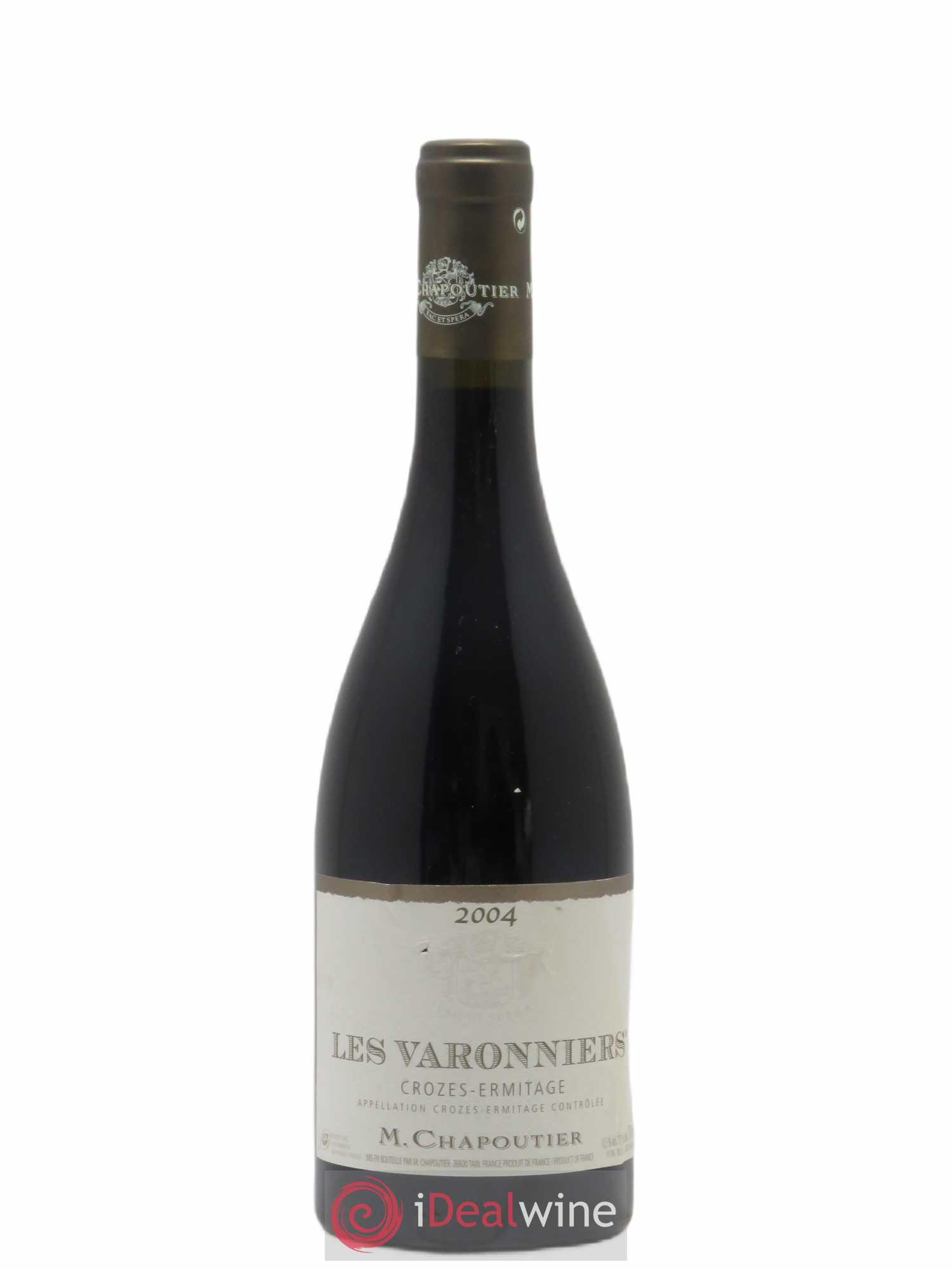 Crozes-Hermitage Les Varonniers Chapoutier 2004 - Lot de 1 bouteille - 0