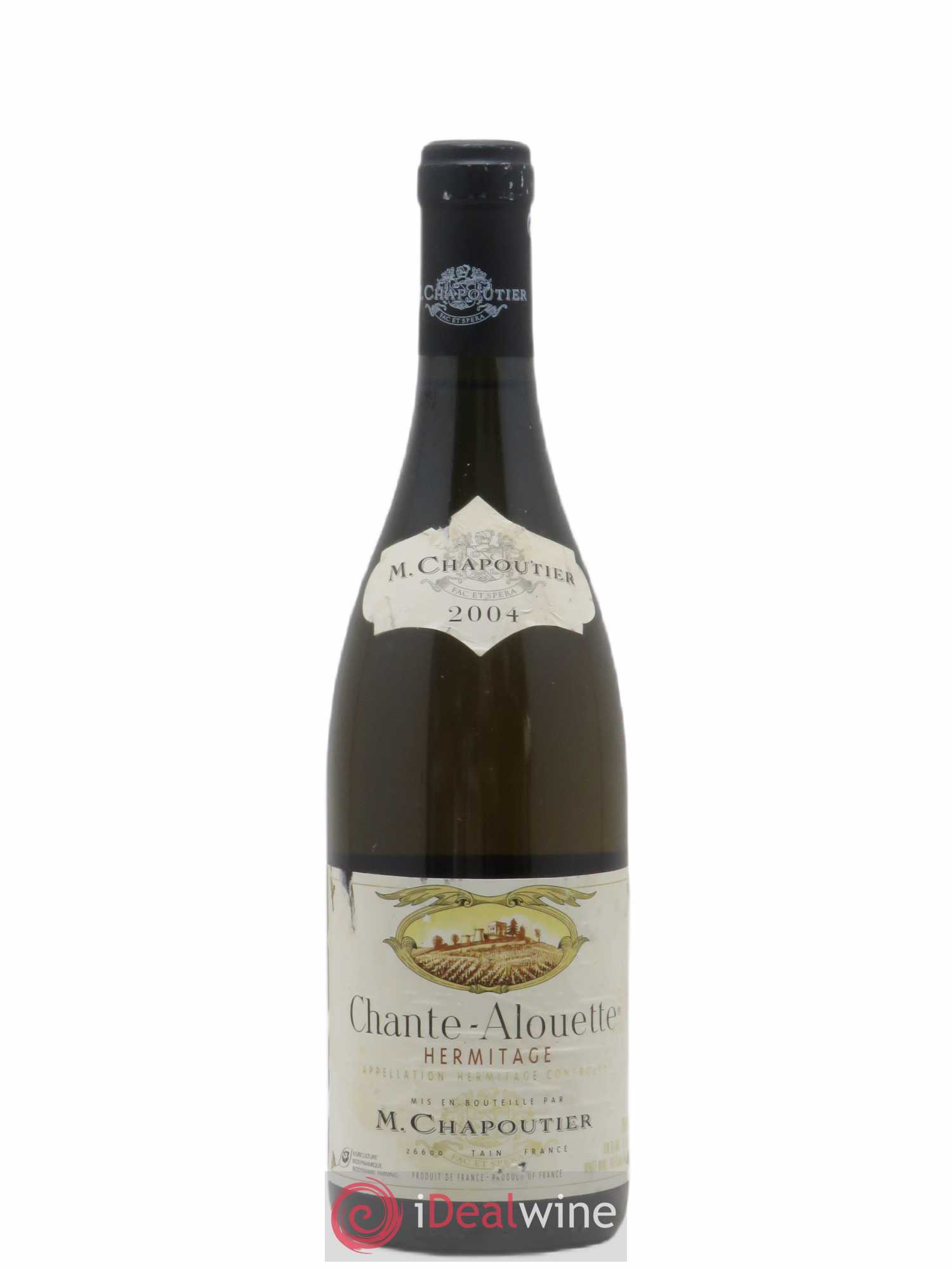 Hermitage Chante Alouette Chapoutier 2004 - Lot de 1 bouteille - 0