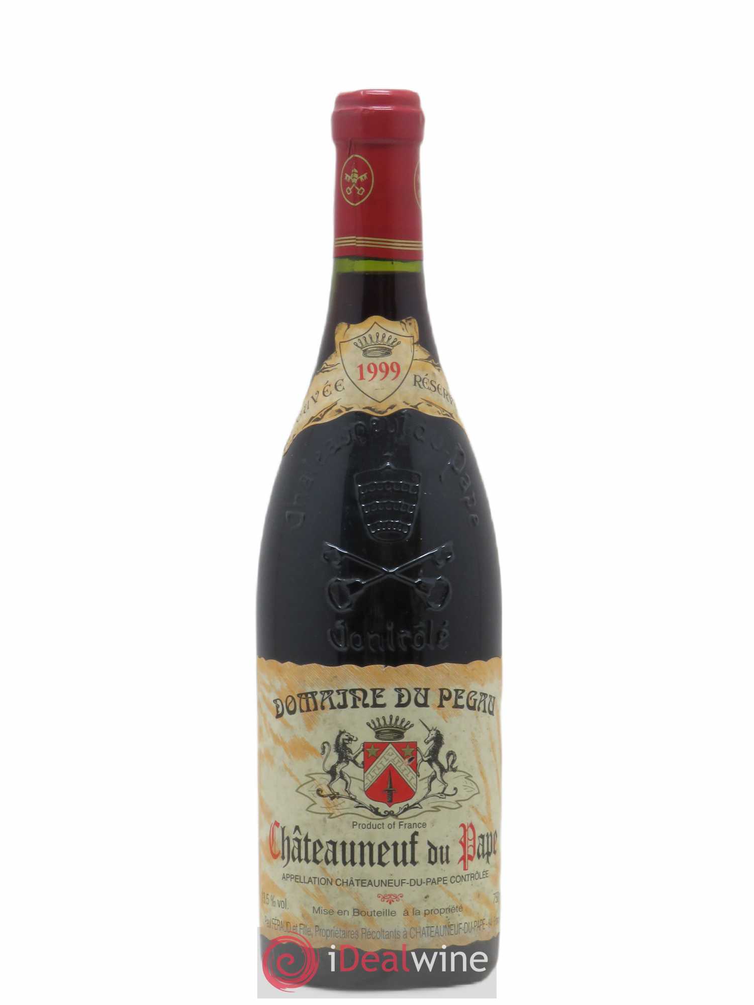 Châteauneuf-du-Pape Domaine du Pégau Cuvée Réservée Paul et Laurence Féraud 1999 - Lot de 1 bouteille - 0