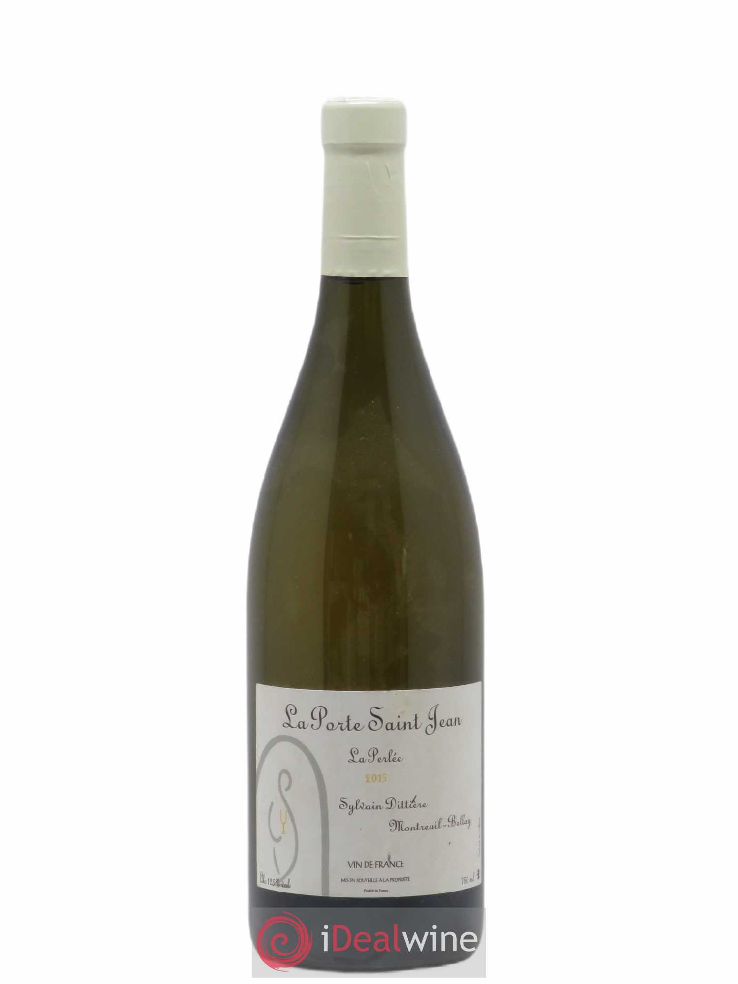 Vin de France La Perlée La Porte Saint Jean 2015 - Lot de 1 bouteille - 0