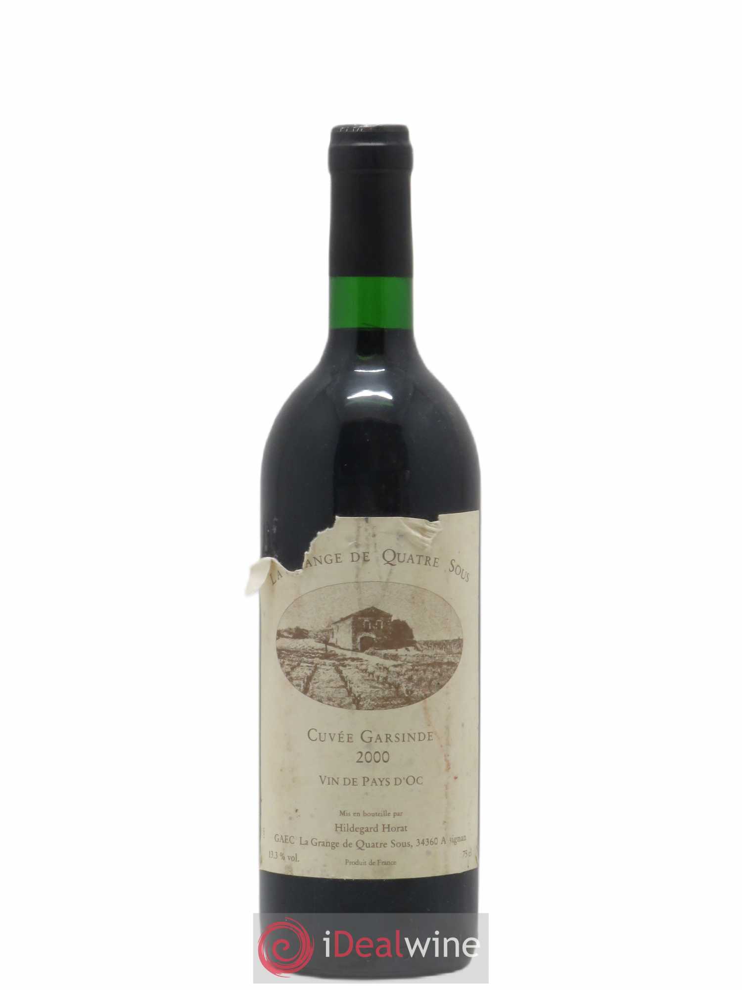 Pays d'Oc Garance La Grange des 4 sous 2000 - Posten von 1 Flasche - 0