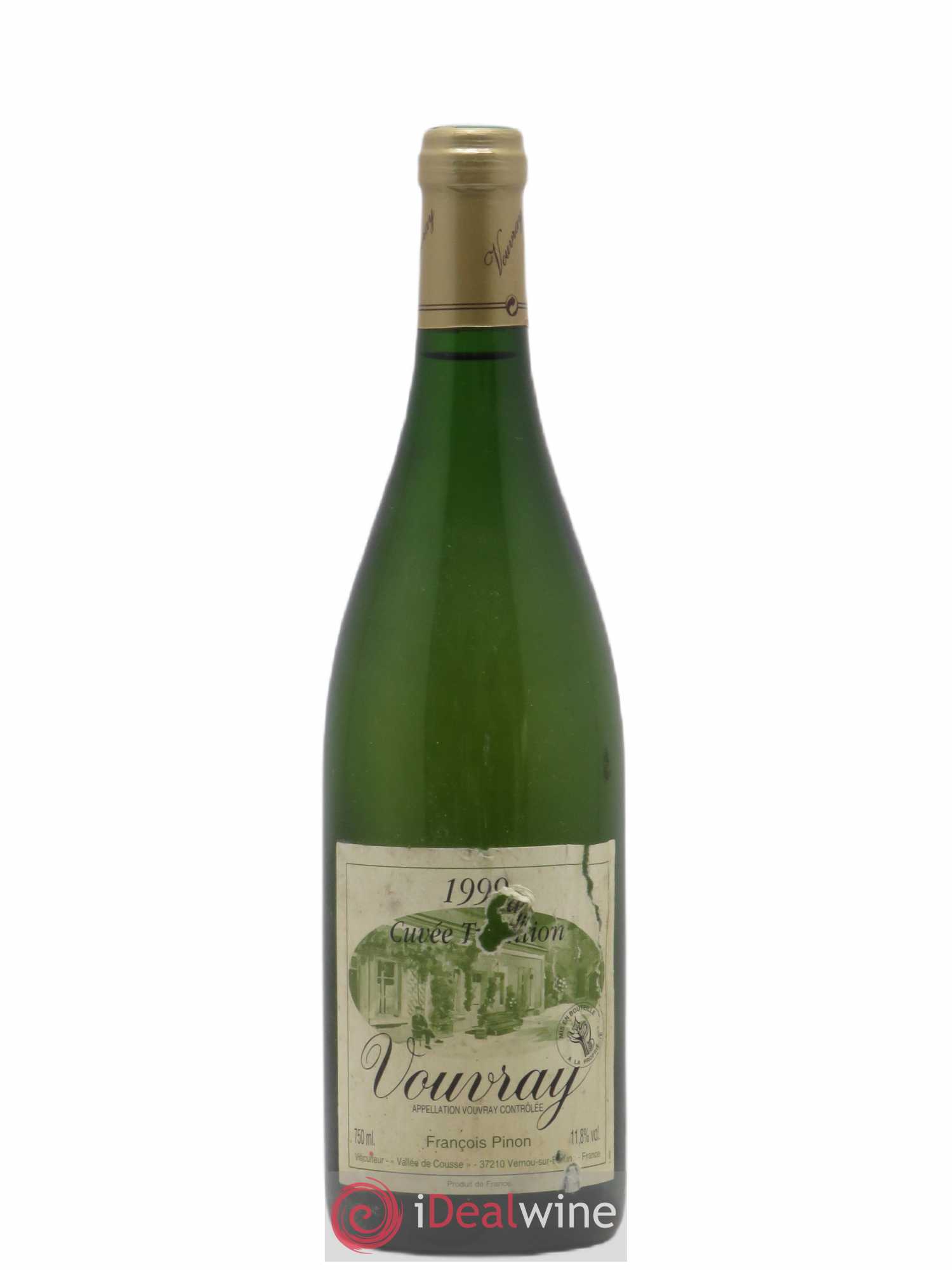 Vouvray Tradition François Pinon 1999 - Posten von 1 Flasche - 0