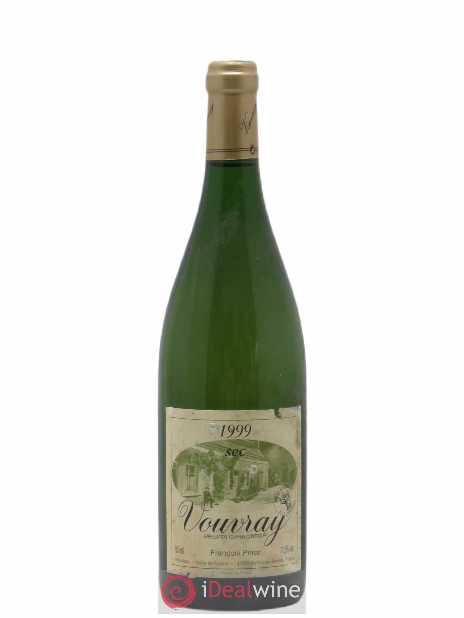 Vouvray François Pinon 1999 - Lot de 1 bouteille - 0