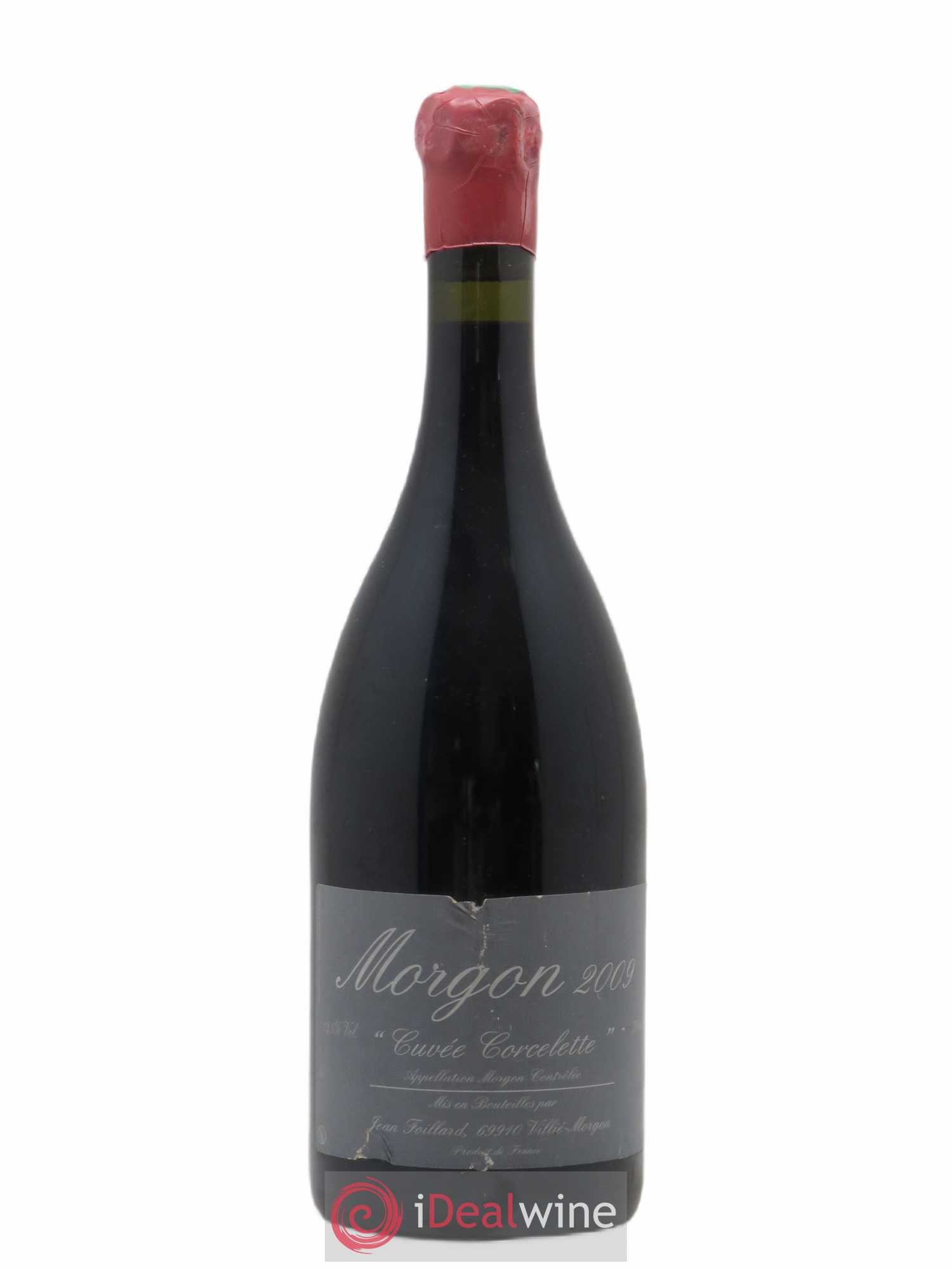 Morgon Corcelette Jean Foillard 2009 - Lot de 1 bouteille - 0