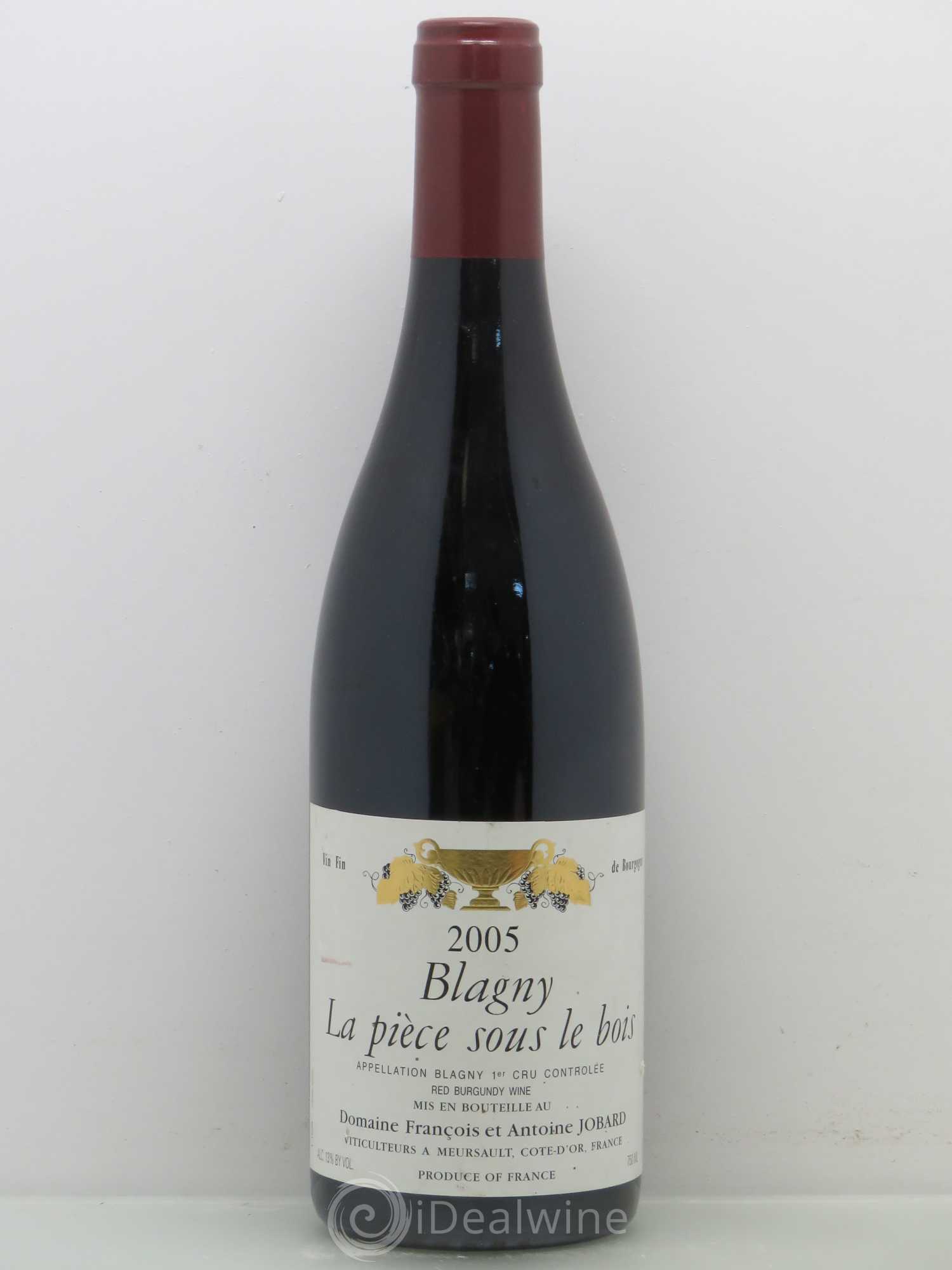 Blagny François et Antoine Jobard La pièce sous le bois 2005 - Posten von 1 Flasche - 0