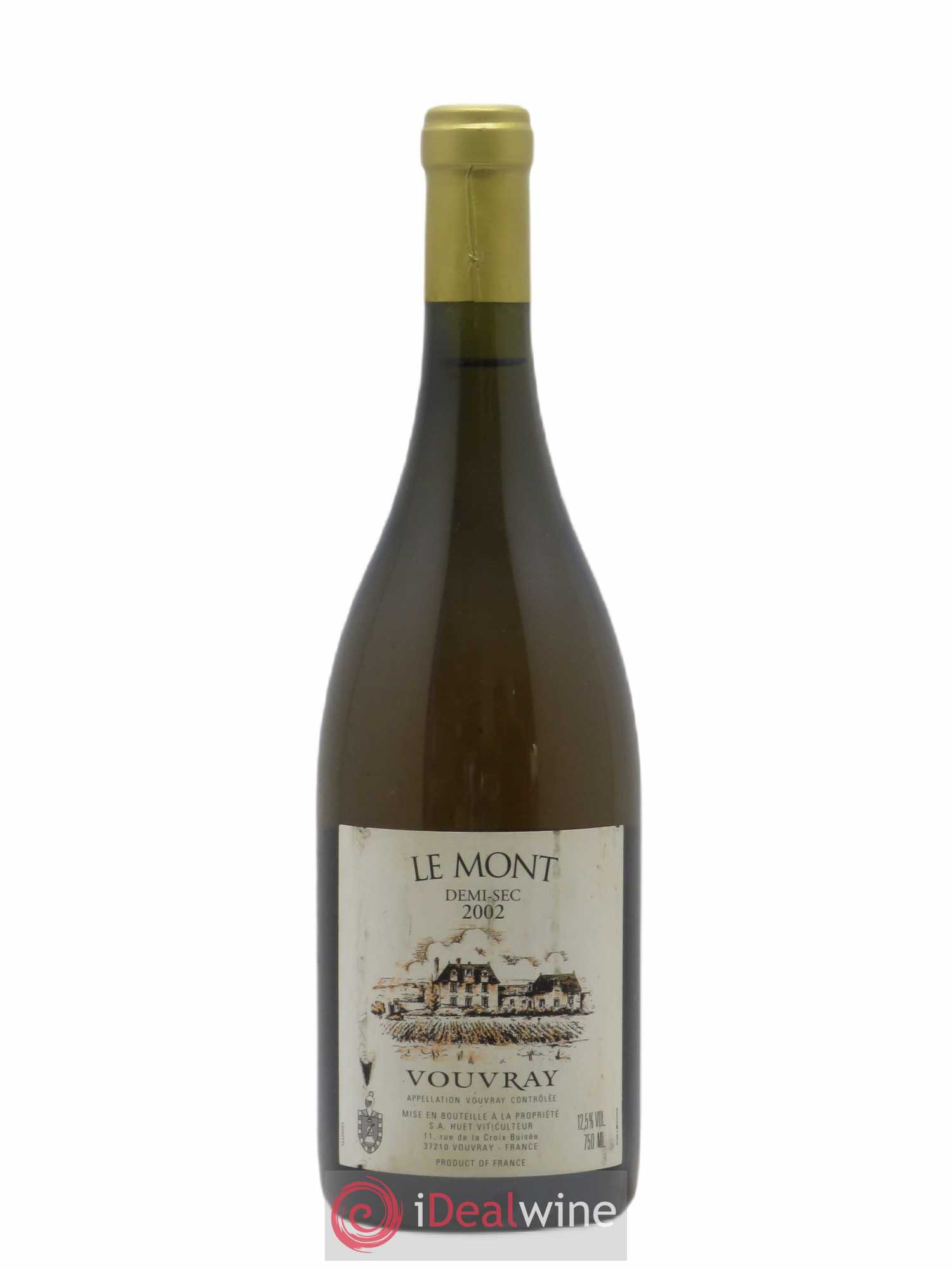 Vouvray Le Mont Demi-Sec Domaine Huet 2002 - Lot of 1 bottle - 0