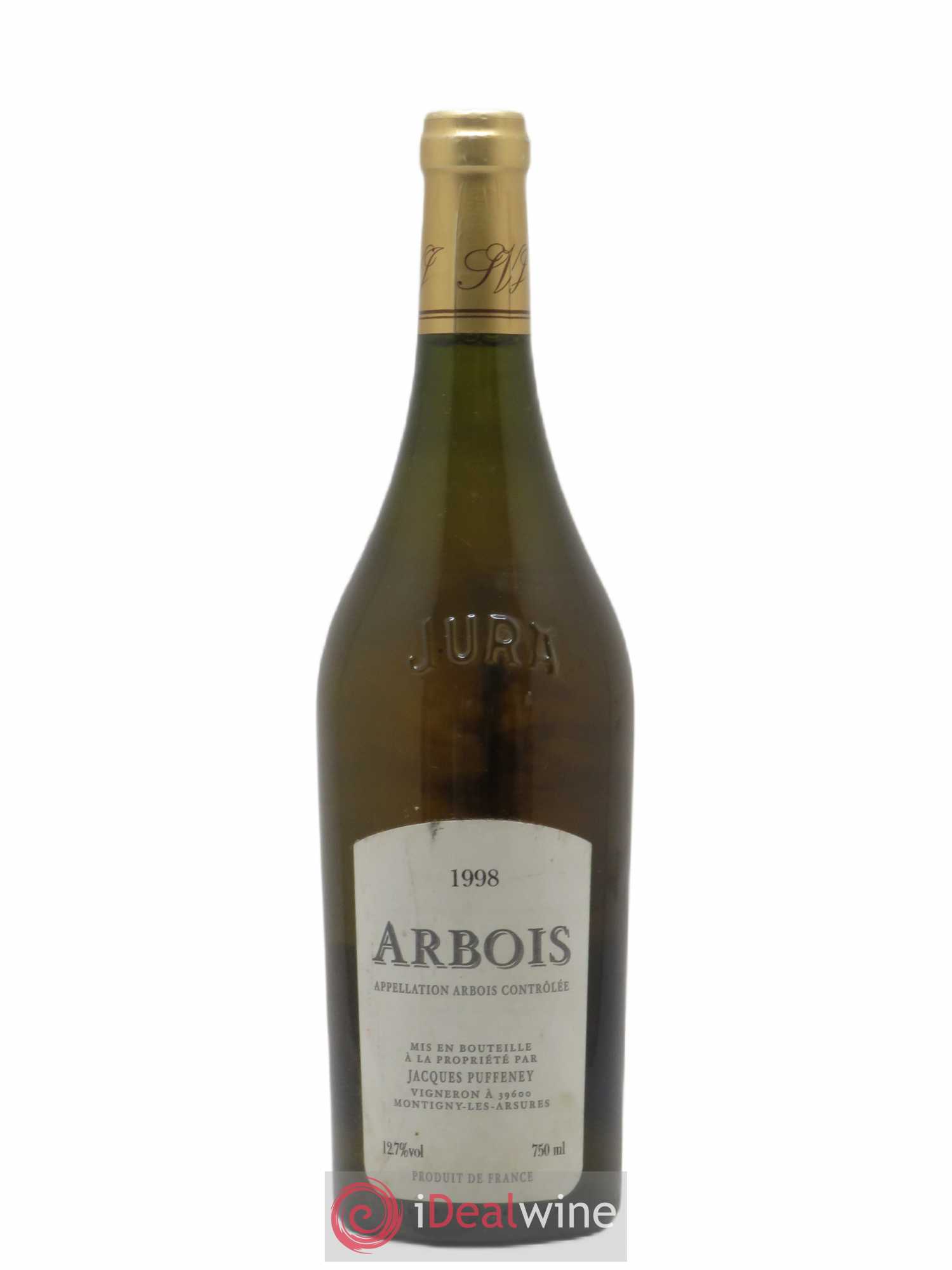 Arbois Savagnin Jacques Puffeney 1998 - Lot de 1 bouteille - 0