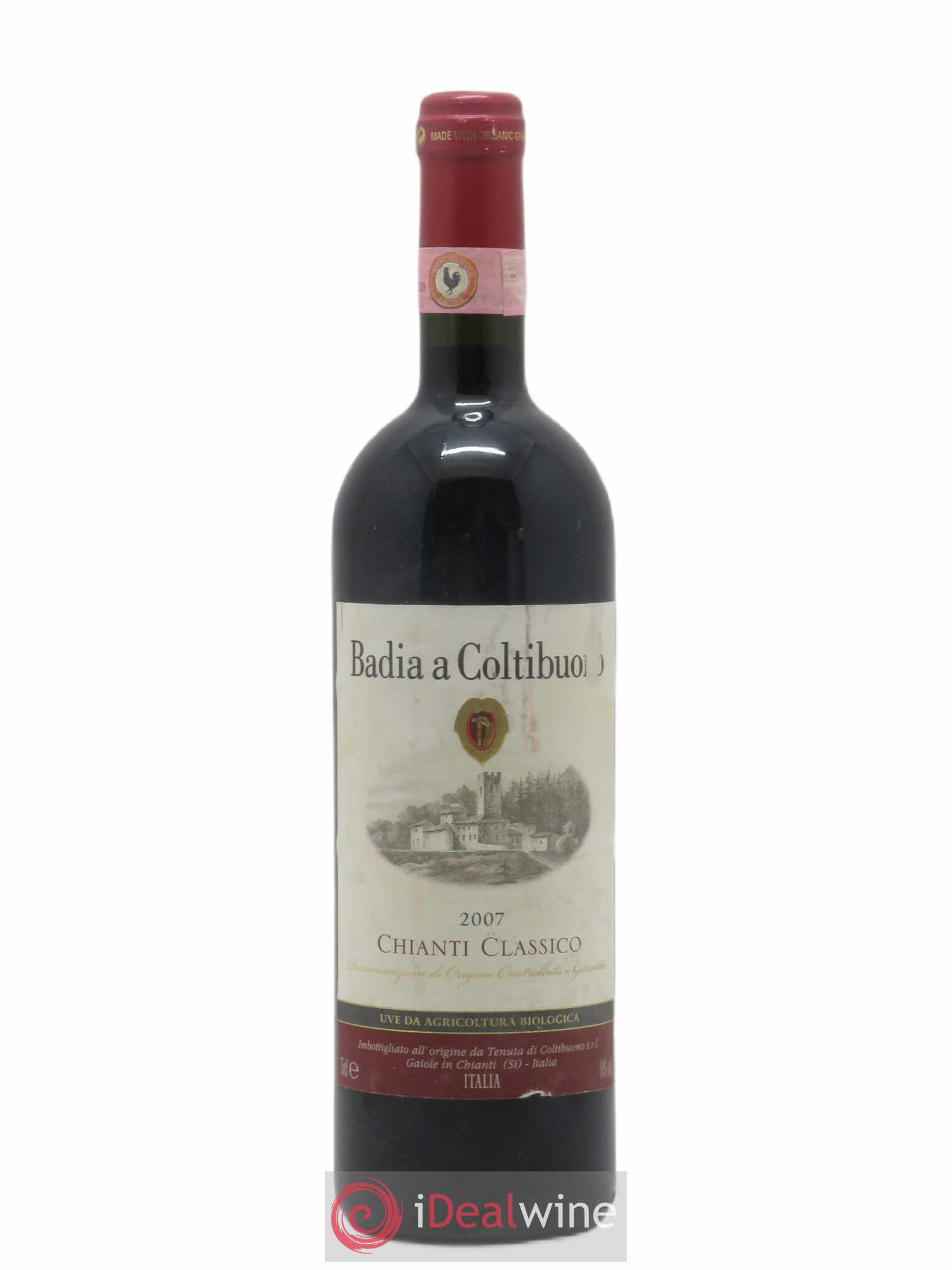 Chianti Classico DOCG Badia A Coltibuono 2007 - Lot de 1 bouteille - 0