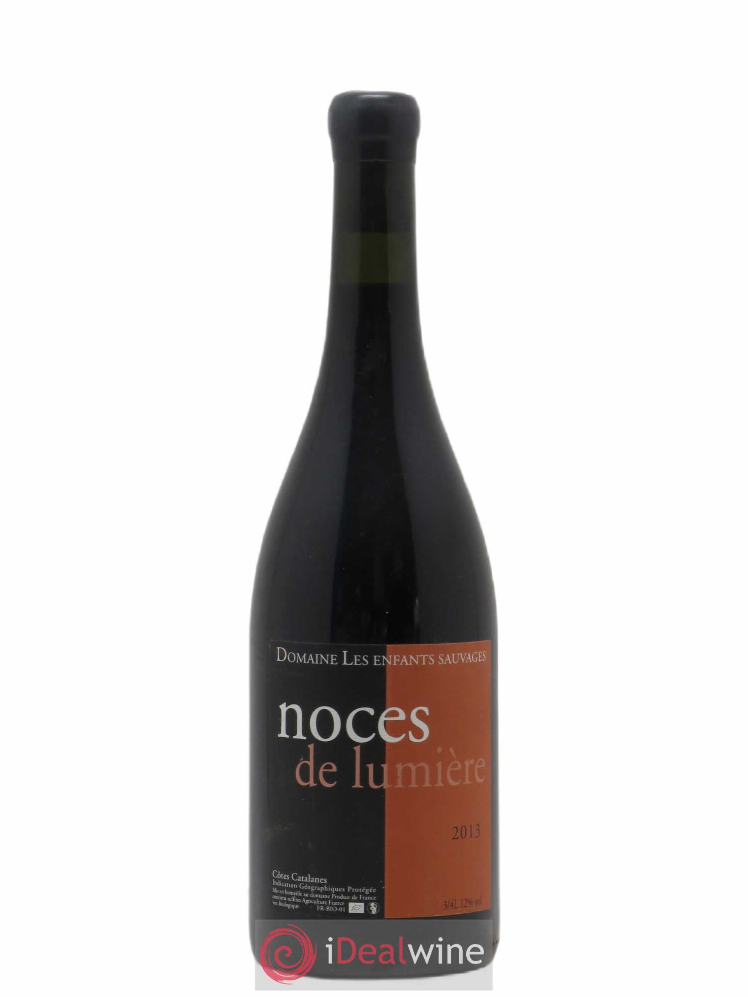 Côtes Catalanes (VDP des Côtes Catalanes) Les noces de lumieres Les Enfants sauvages 2013 - Posten von 1 Flasche - 0