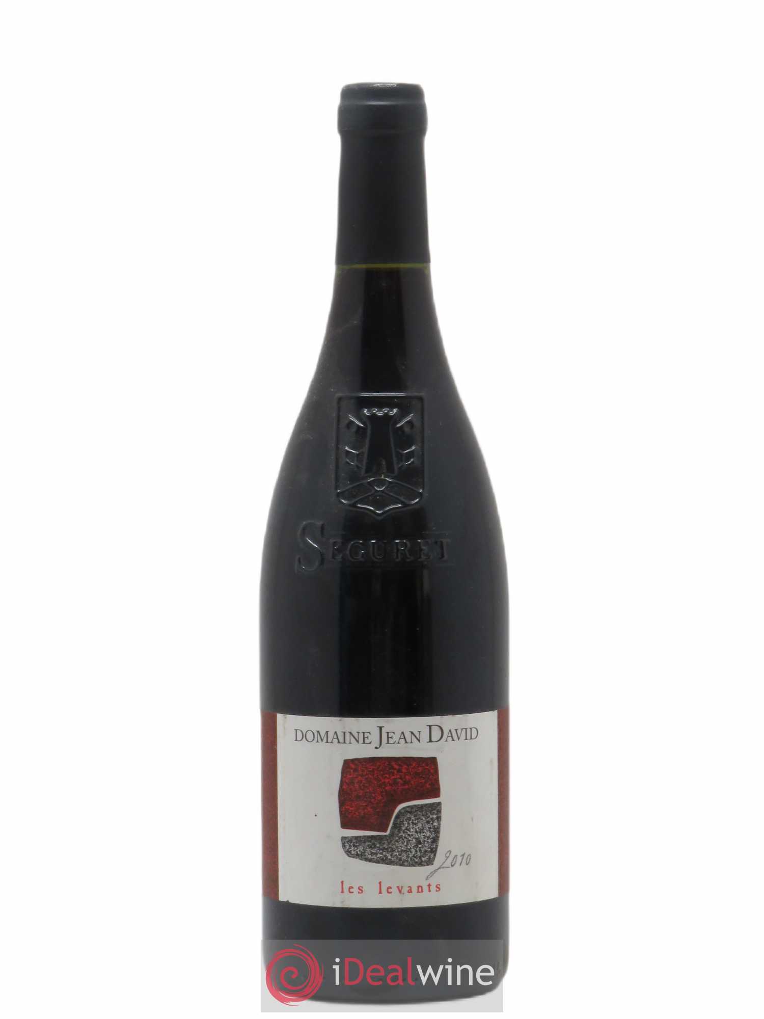 Côtes-du-Rhône Village Les Levants Jean David 2010 - Posten von 1 Flasche - 0