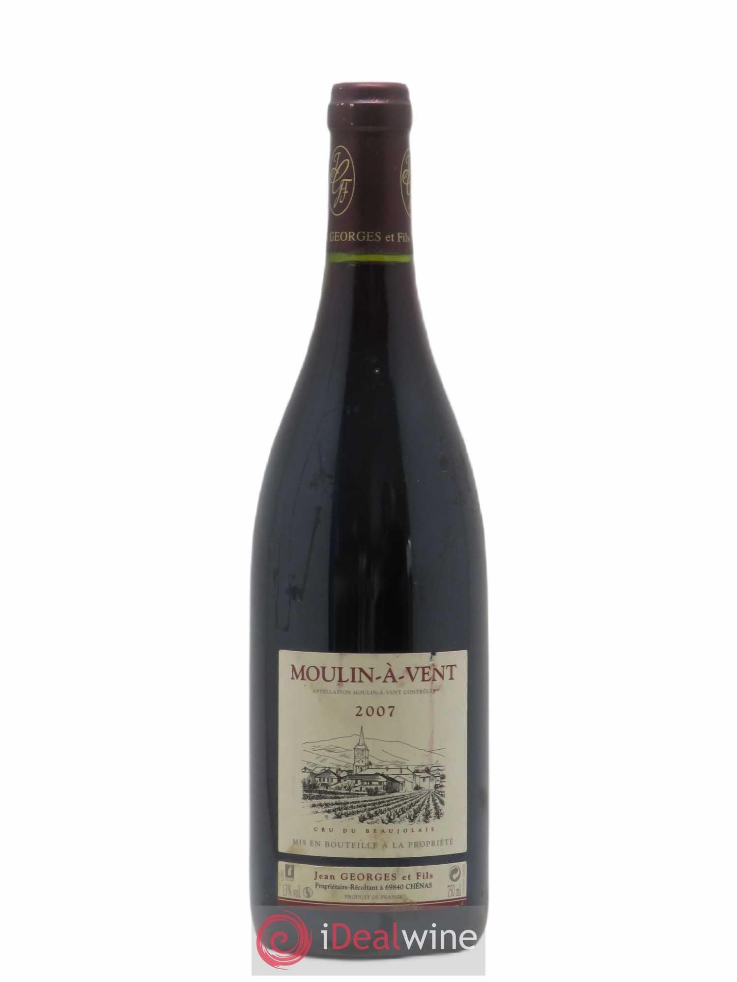 Moulin-à-Vent Jean Georges 2007 - Posten von 1 Flasche - 0