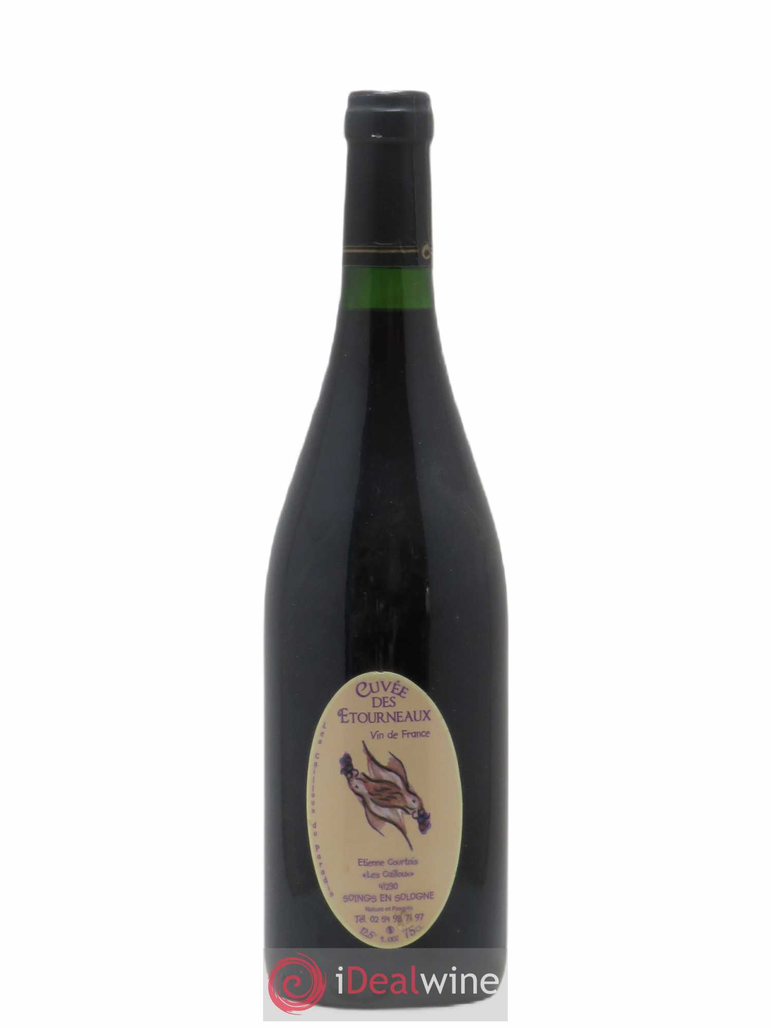 Vin de France Cuvée des Etourneaux Etienne Courtois 2007 - Posten von 1 Flasche - 0