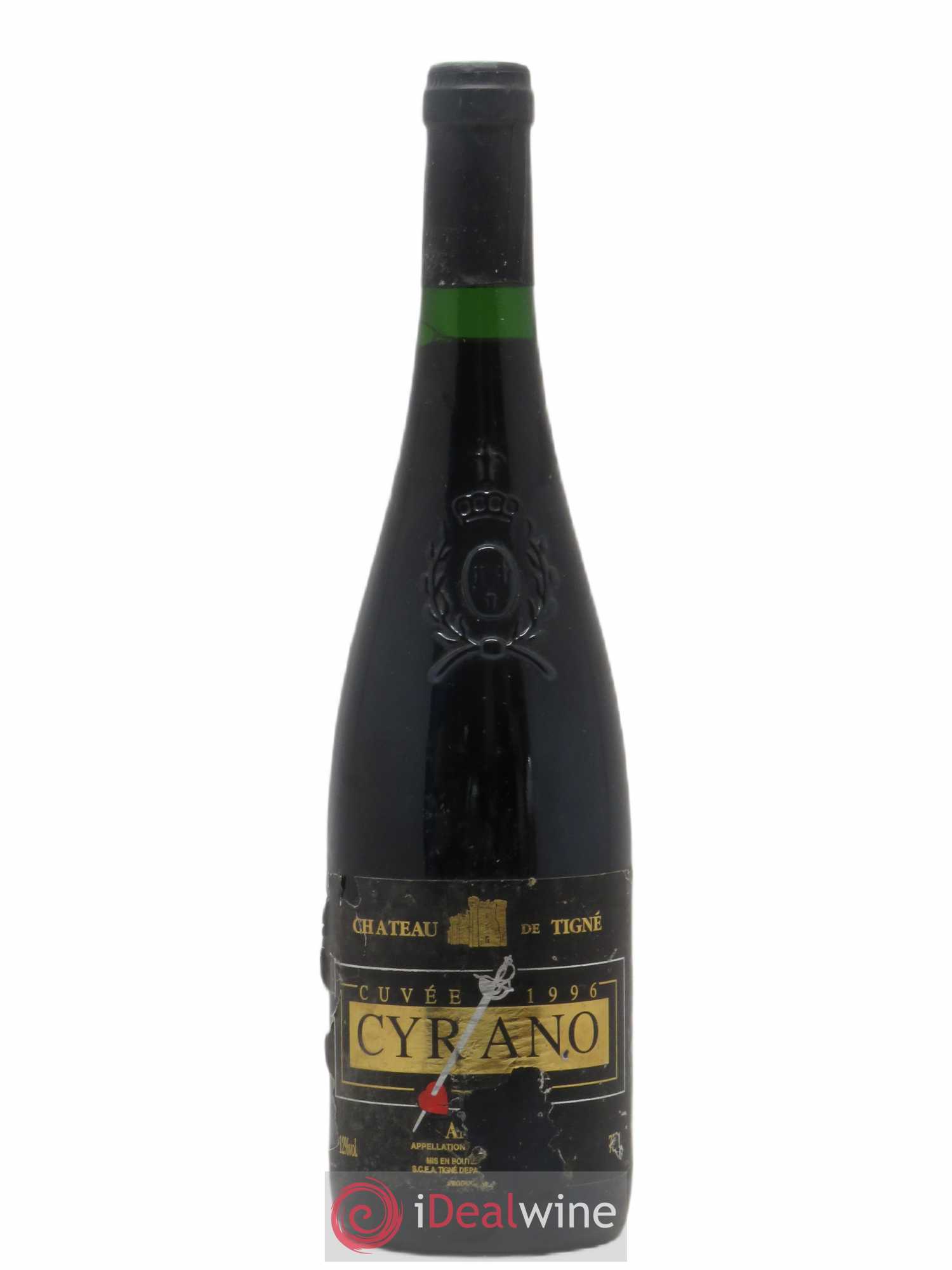 Anjou Cuvee Cyrano Château de Tigné 1996 - Lot de 1 bouteille - 0