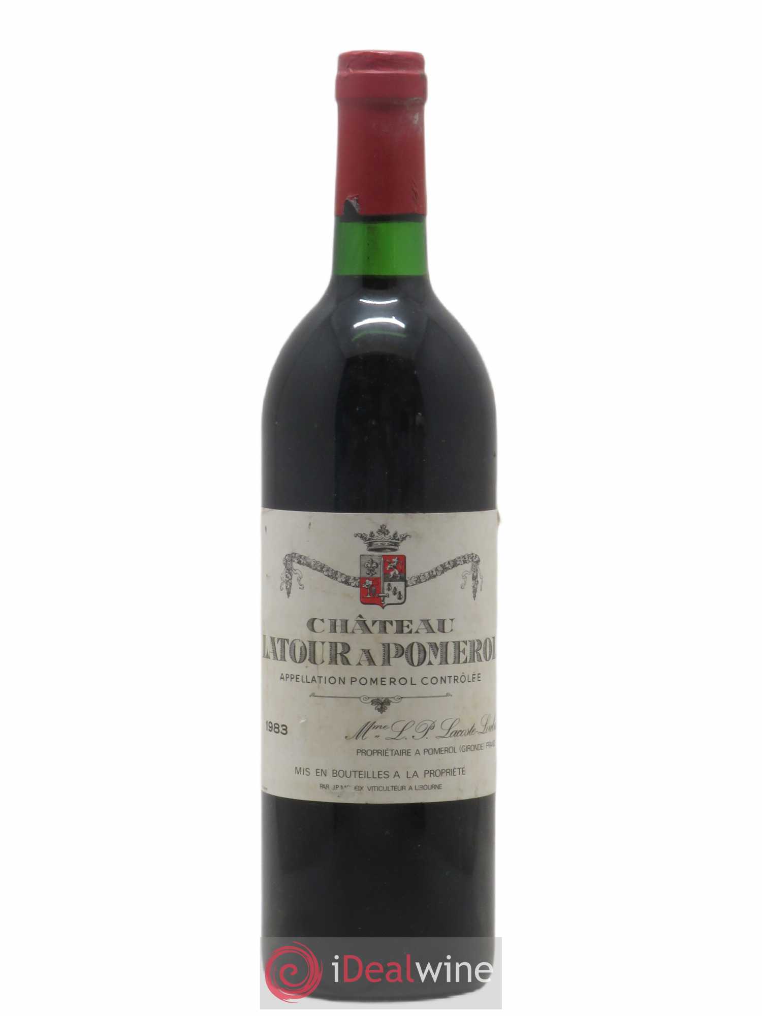Château Latour à Pomerol 1983 - Lot de 1 bouteille - 0