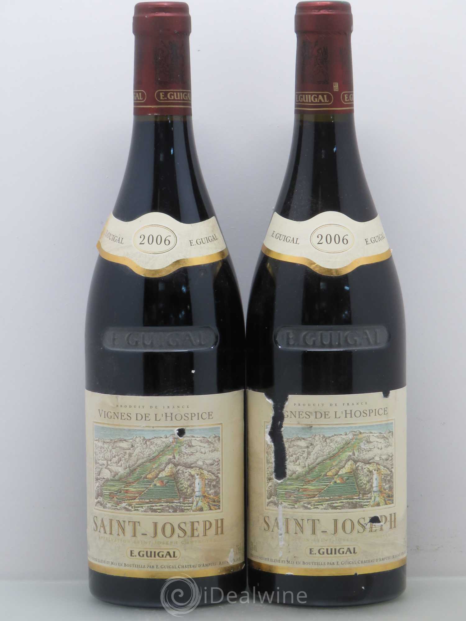 Saint-Joseph Vignes de l'Hospice Guigal 2006 - Lot de 2 bouteilles - 0