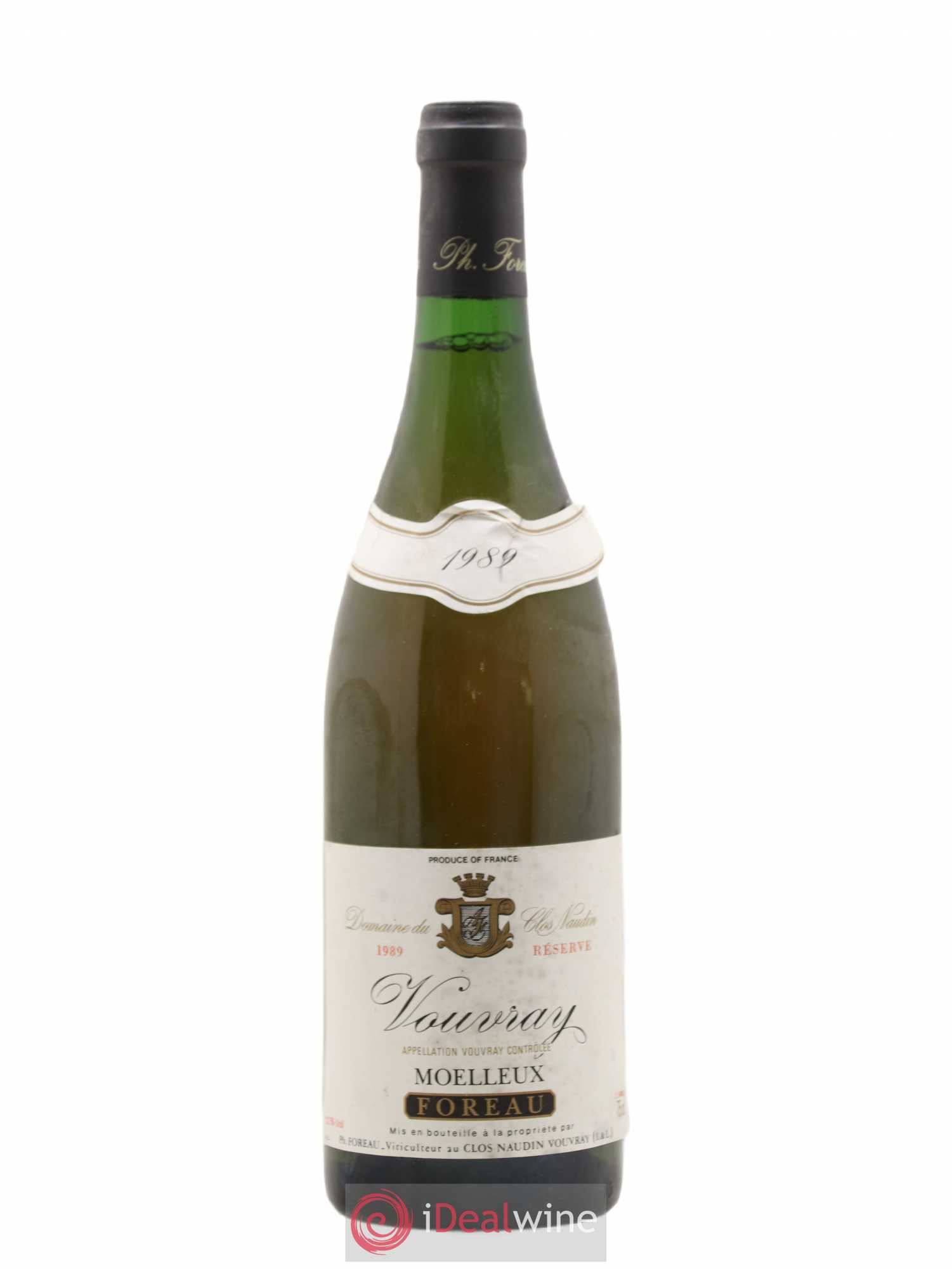 Vouvray Moelleux Réserve Clos Naudin - Philippe Foreau 1989 - Lotto di 1 bottiglia - 0