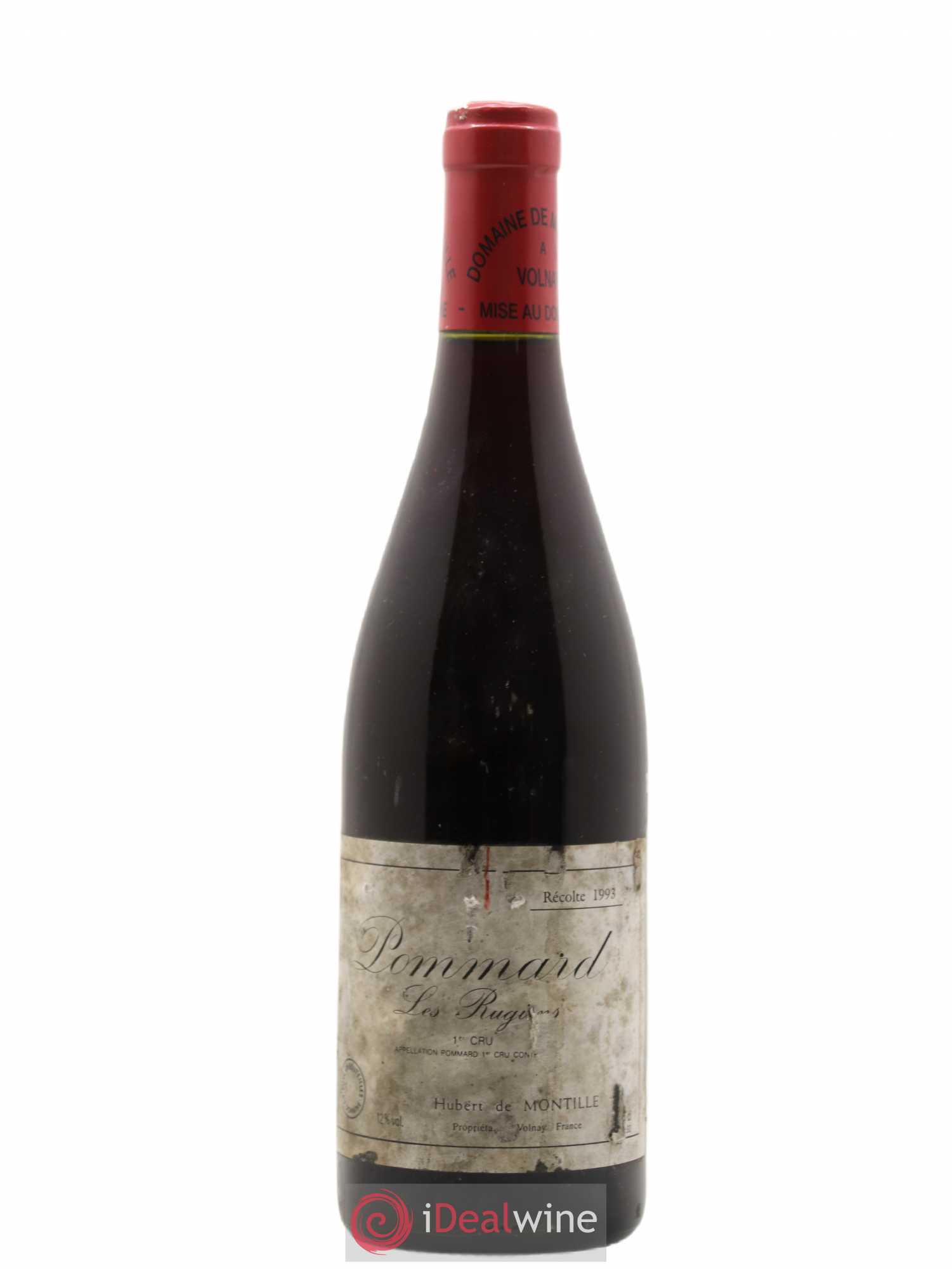 Pommard 1er Cru Les Rugiens De Montille (Domaine) 1993 - Lot de 1 bouteille - 0