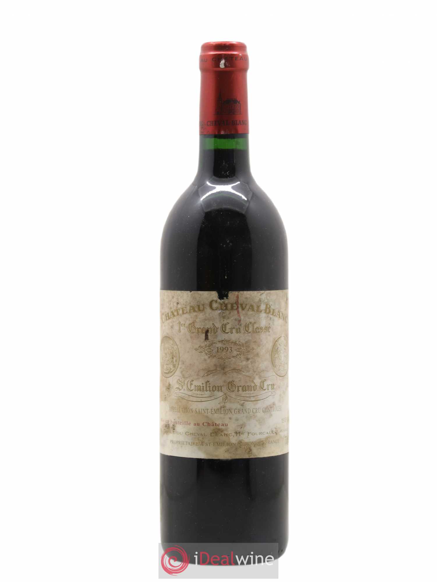 Château Cheval Blanc 1er Grand Cru Classé A 1993 - Lot de 1 bouteille - 0