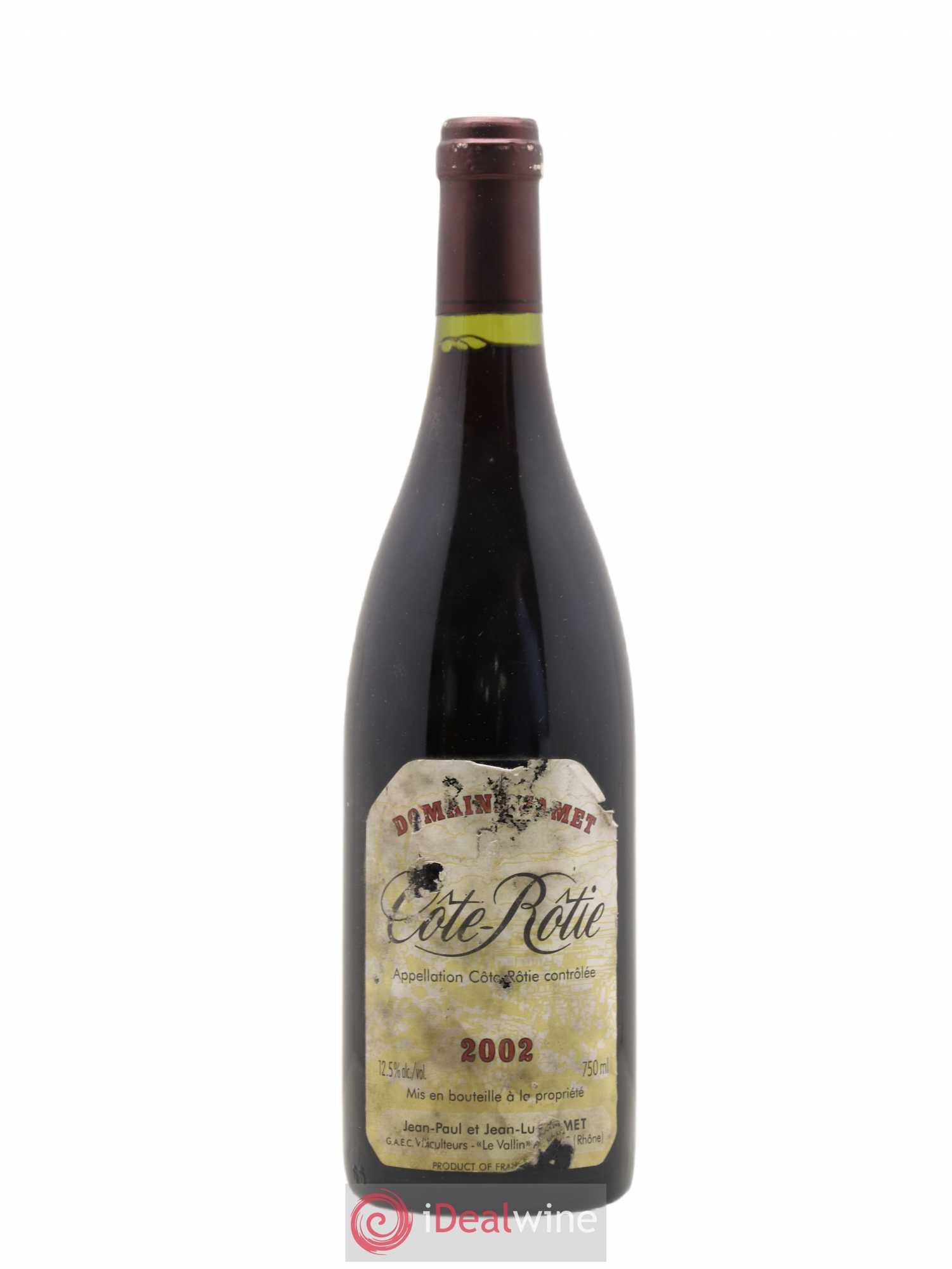 Côte-Rôtie Jamet (Domaine) 2002 - Lot de 1 bouteille - 0