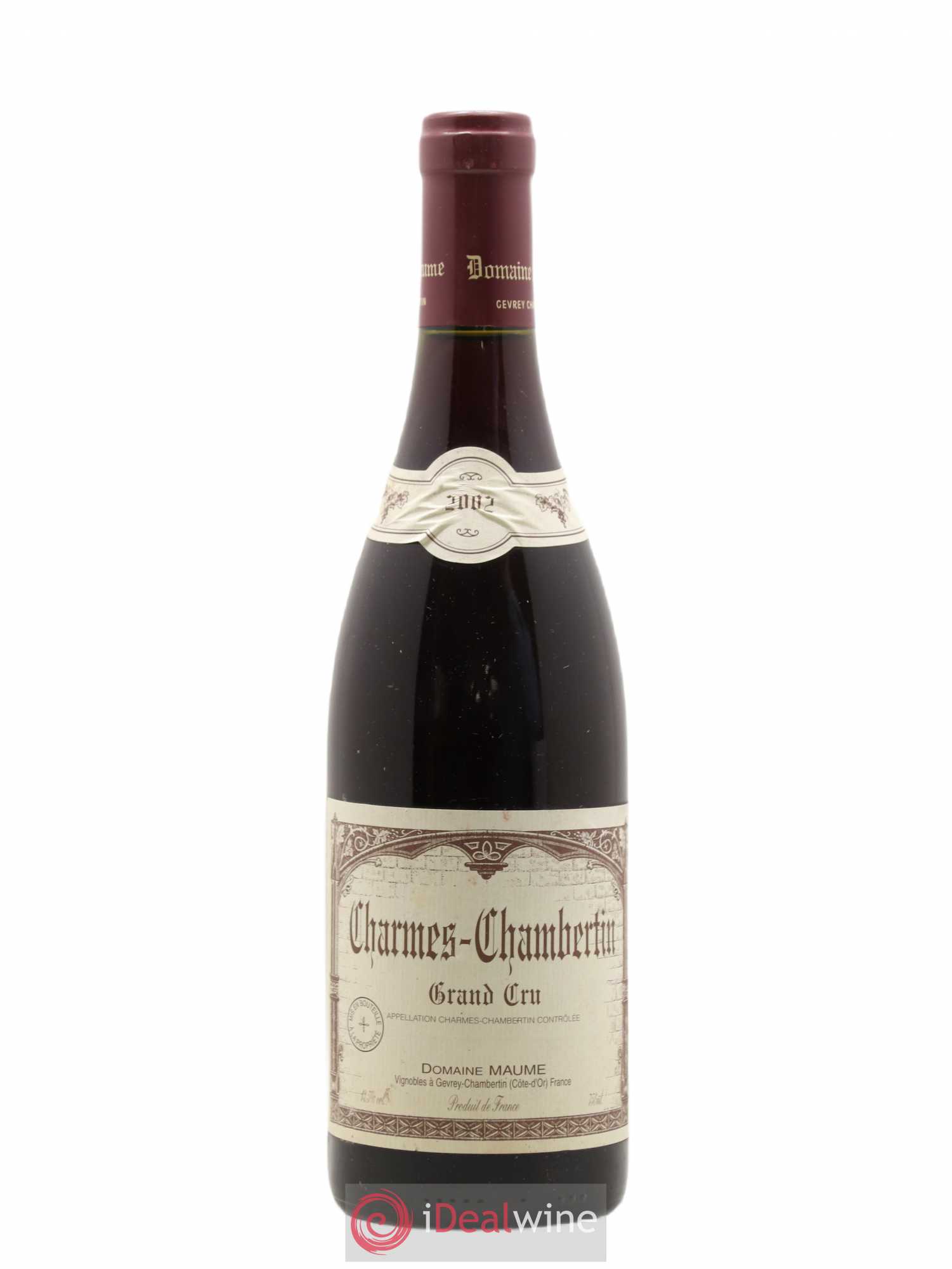 Charmes-Chambertin Grand Cru Maume (Domaine) 2002 - Lot de 1 bouteille - 0