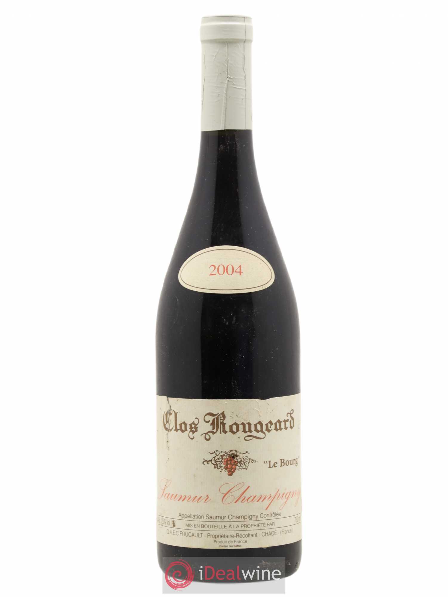Saumur-Champigny Le Bourg Clos Rougeard 2004 - Lot de 1 bouteille - 0