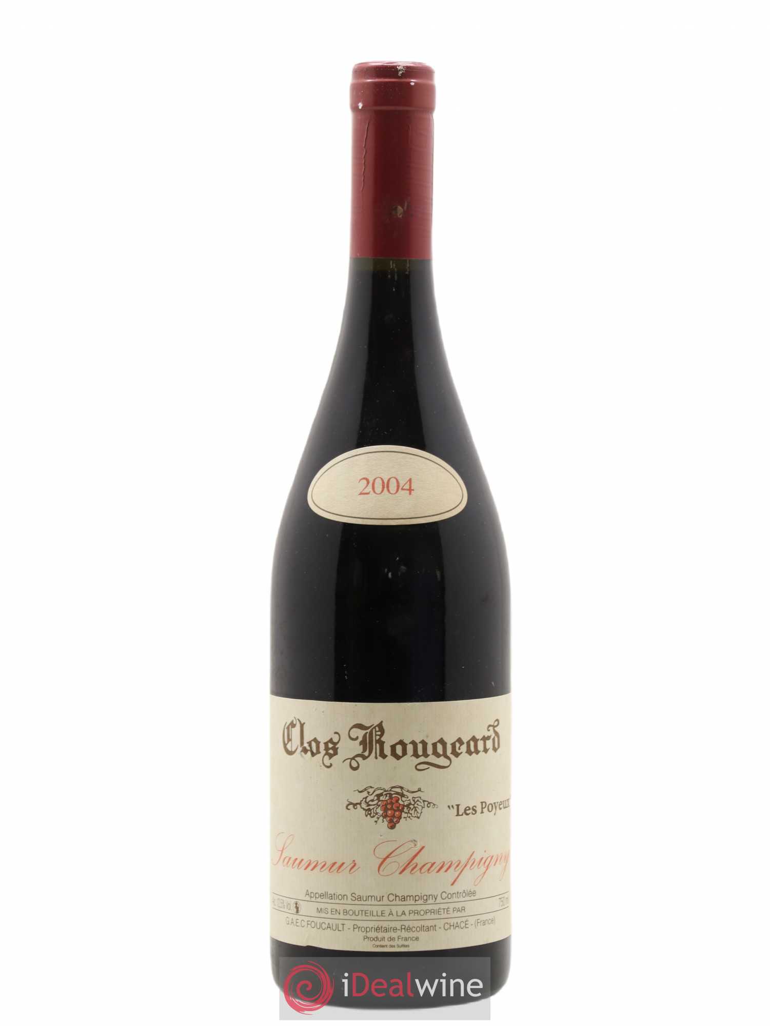Saumur-Champigny Les Poyeux Clos Rougeard 2004 - Lot de 1 bouteille - 0