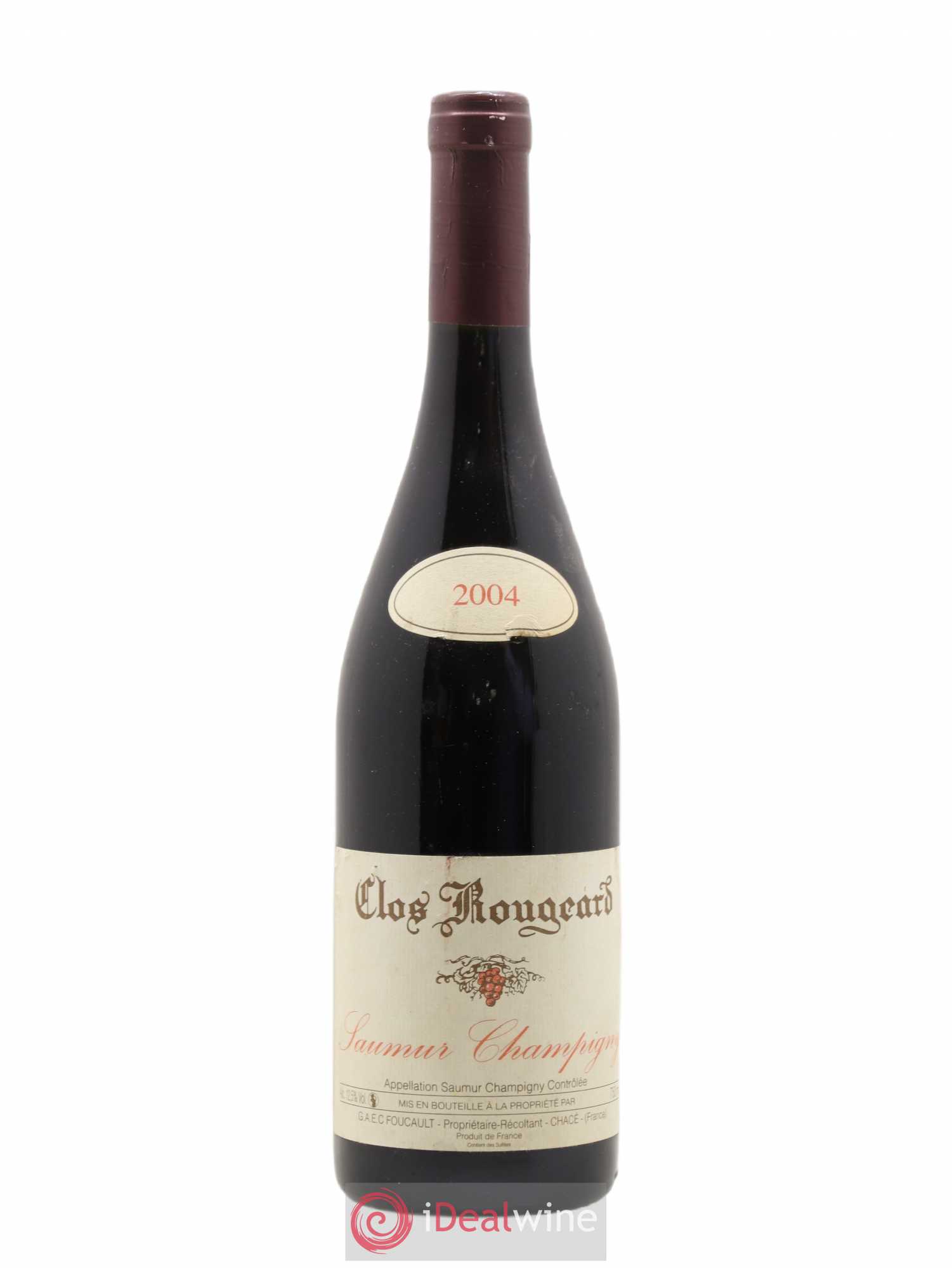 Saumur-Champigny Clos Rougeard 2004 - Lot de 1 bouteille - 0