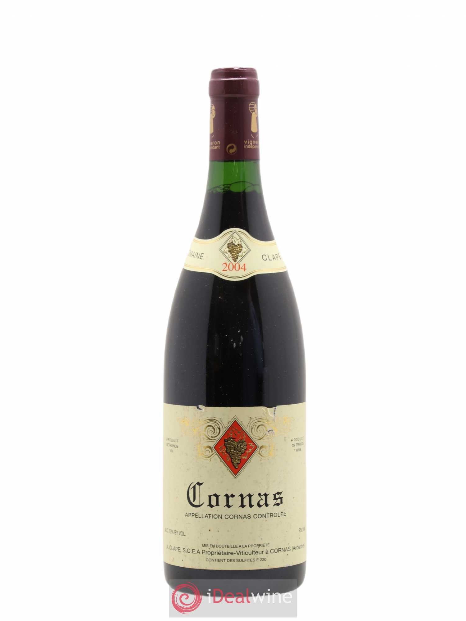 Cornas Auguste Clape 2004 - Posten von 1 Flasche - 0