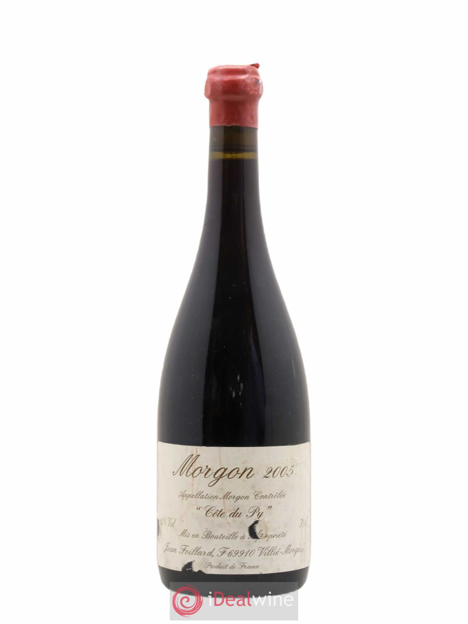 Morgon Côte du Py Jean Foillard 2005 - Lot de 1 bouteille - 0