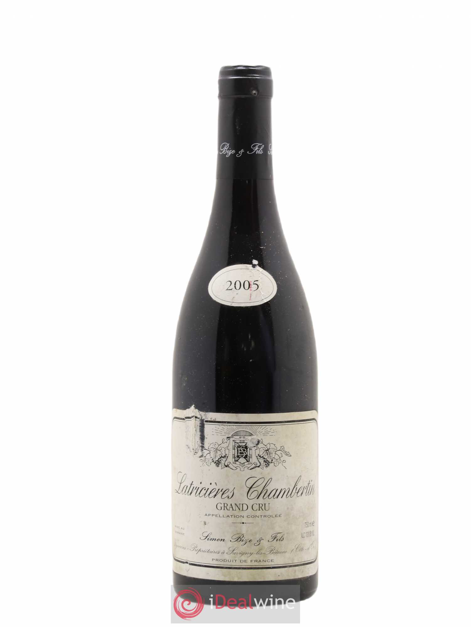 Latricières-Chambertin Grand Cru Simon Bize & Fils 2005 - Lot de 1 bouteille - 0