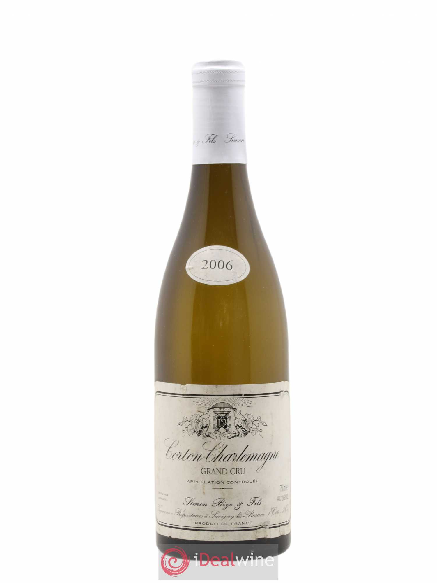Corton-Charlemagne Grand Cru Simon Bize & Fils 2006 - Lot de 1 bouteille - 0