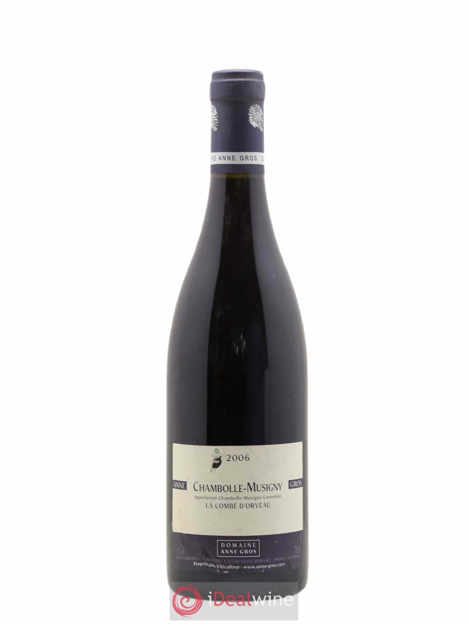 Chambolle-Musigny La Combe d'Orveau Anne Gros 2006 - Lot de 1 bouteille - 0