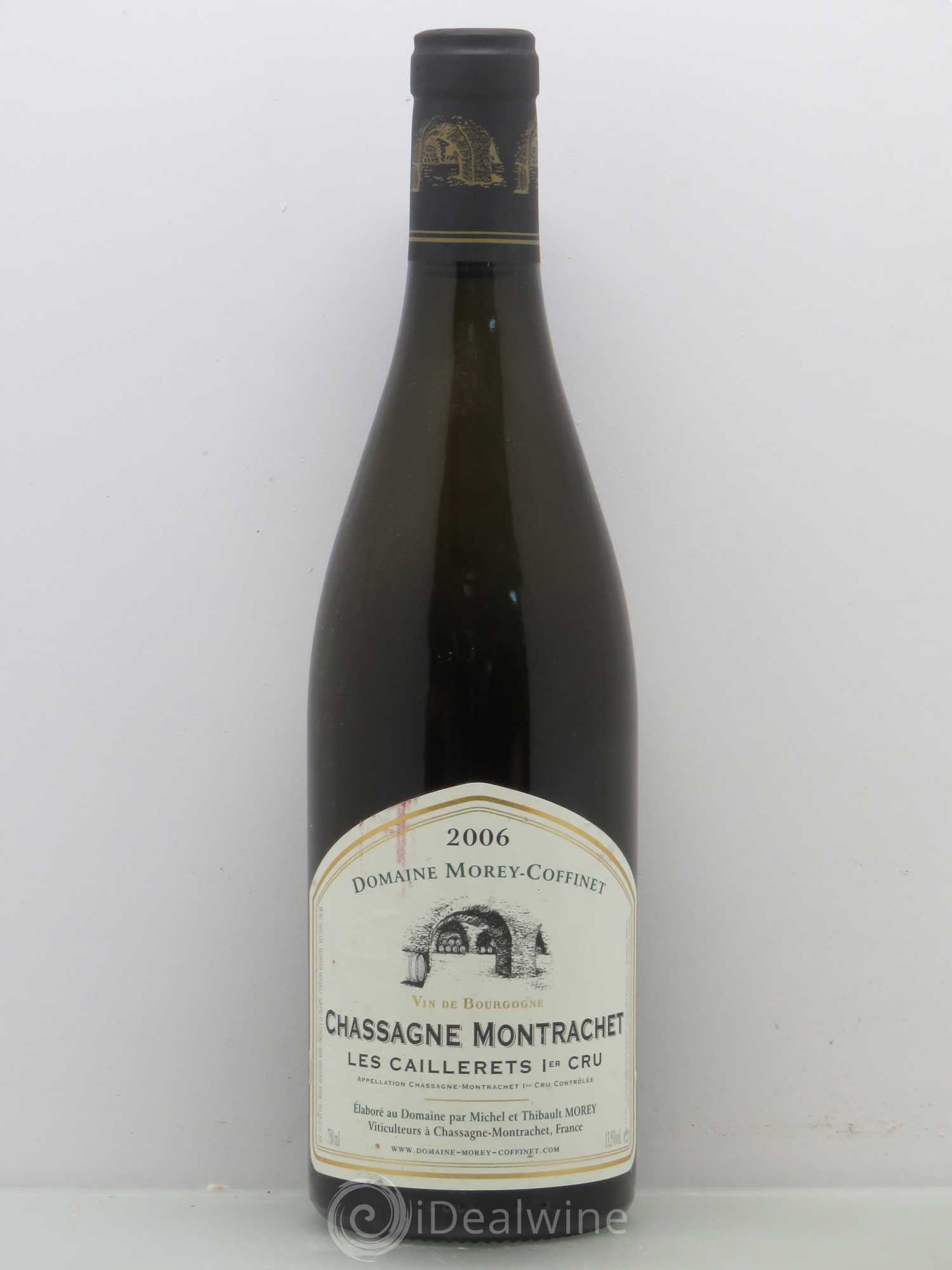 Chassagne-Montrachet 1er Cru Les Caillerets - Morey Coffinet 2006 - Lotto di 1 bottiglia - 0