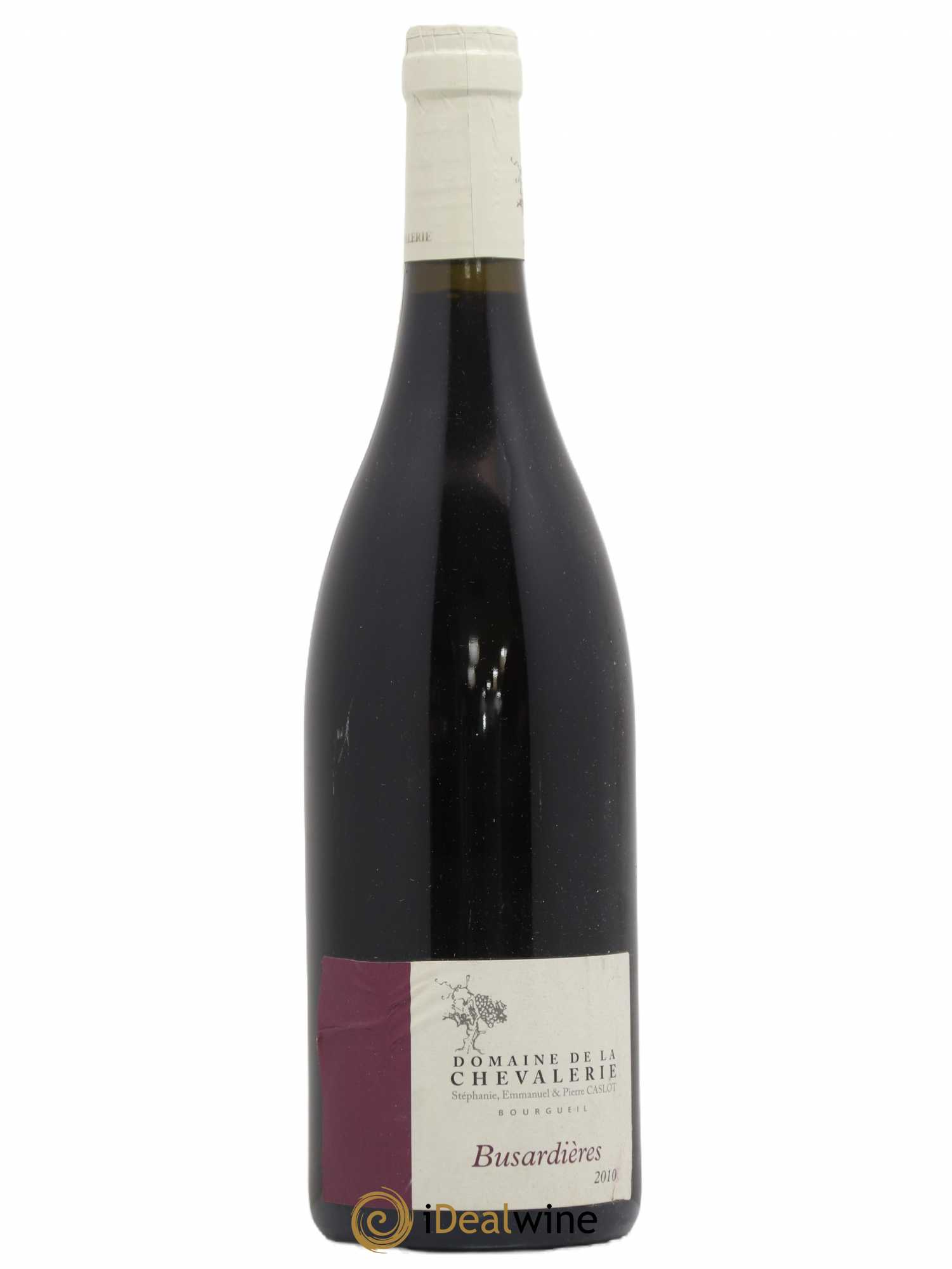 Bourgueil Busardières Pierre Caslot Domaine de la Chevalerie 2010 - Posten von 1 Flasche - 0