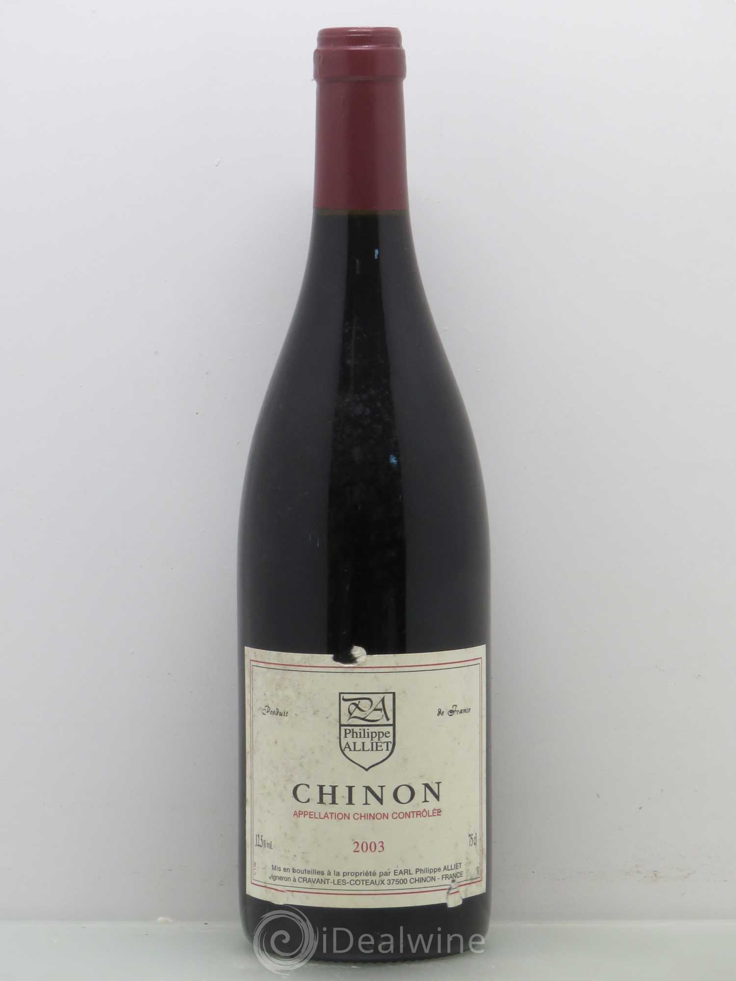 Chinon Philippe Alliet 2003 - Lot de 1 bouteille - 0