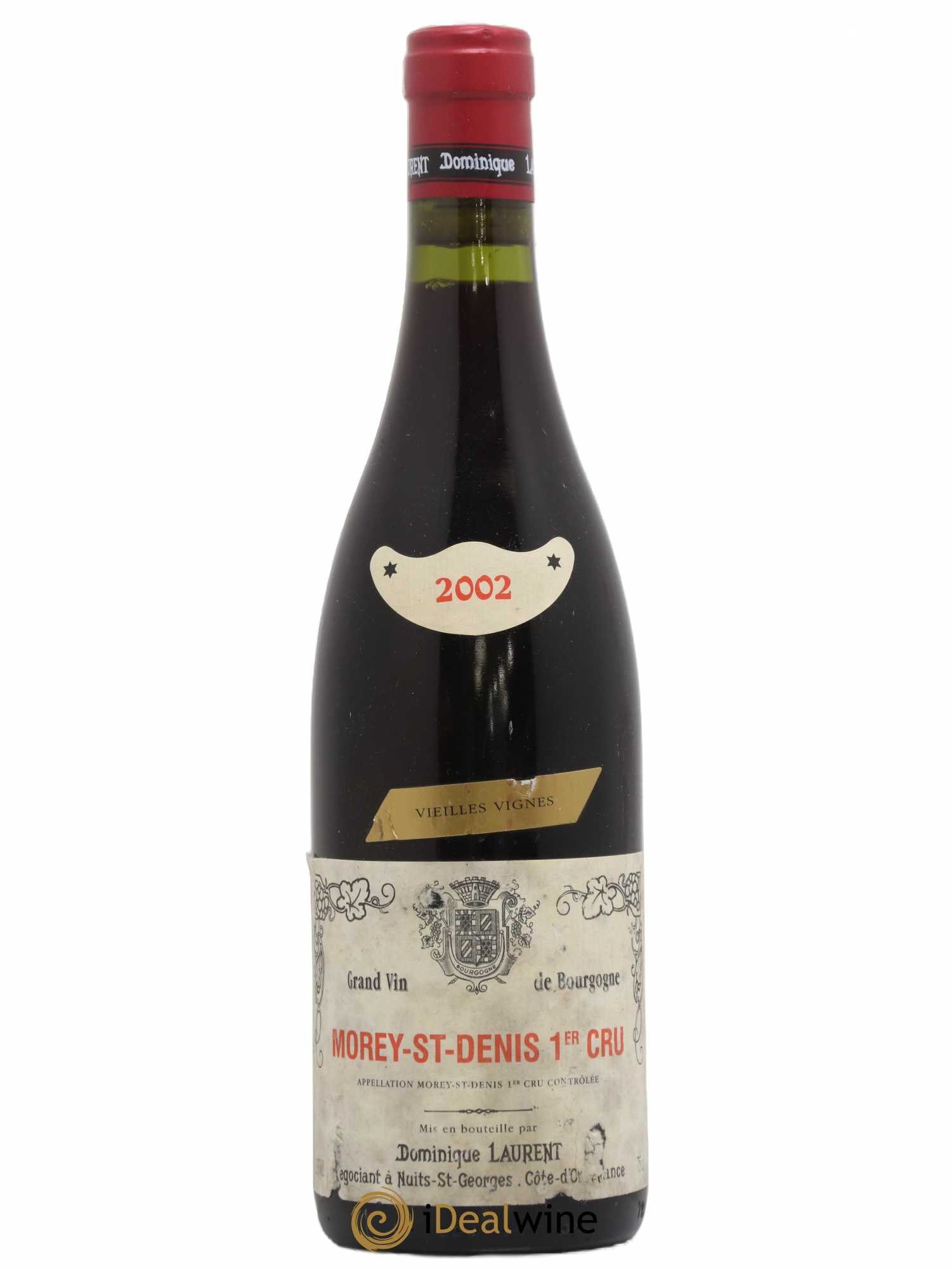 Morey-Saint-Denis 1er Cru Vieilles Vignes Dominique Laurent 2002 - Lot de 1 bouteille - 0