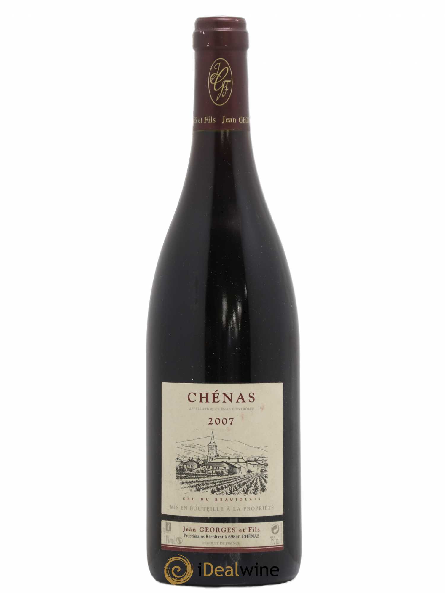Chénas Jean Georges 2007 - Posten von 1 Flasche - 0
