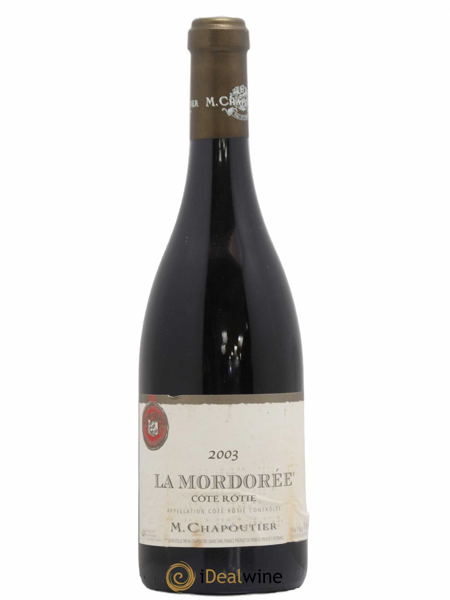 Côte-Rôtie La Mordorée Chapoutier 2003 - Lot de 1 bouteille - 0