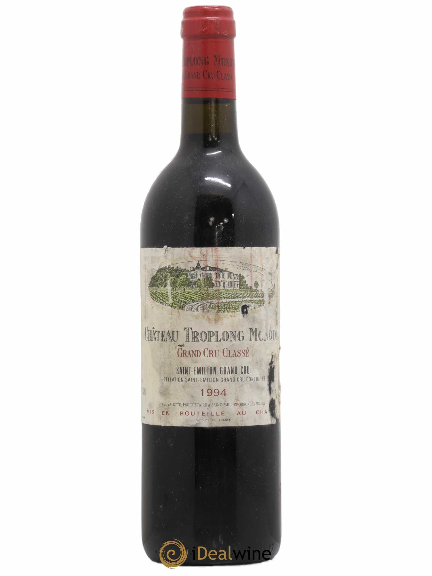 Château Troplong Mondot 1er Grand Cru Classé B 1994 - Lot de 1 bouteille - 0