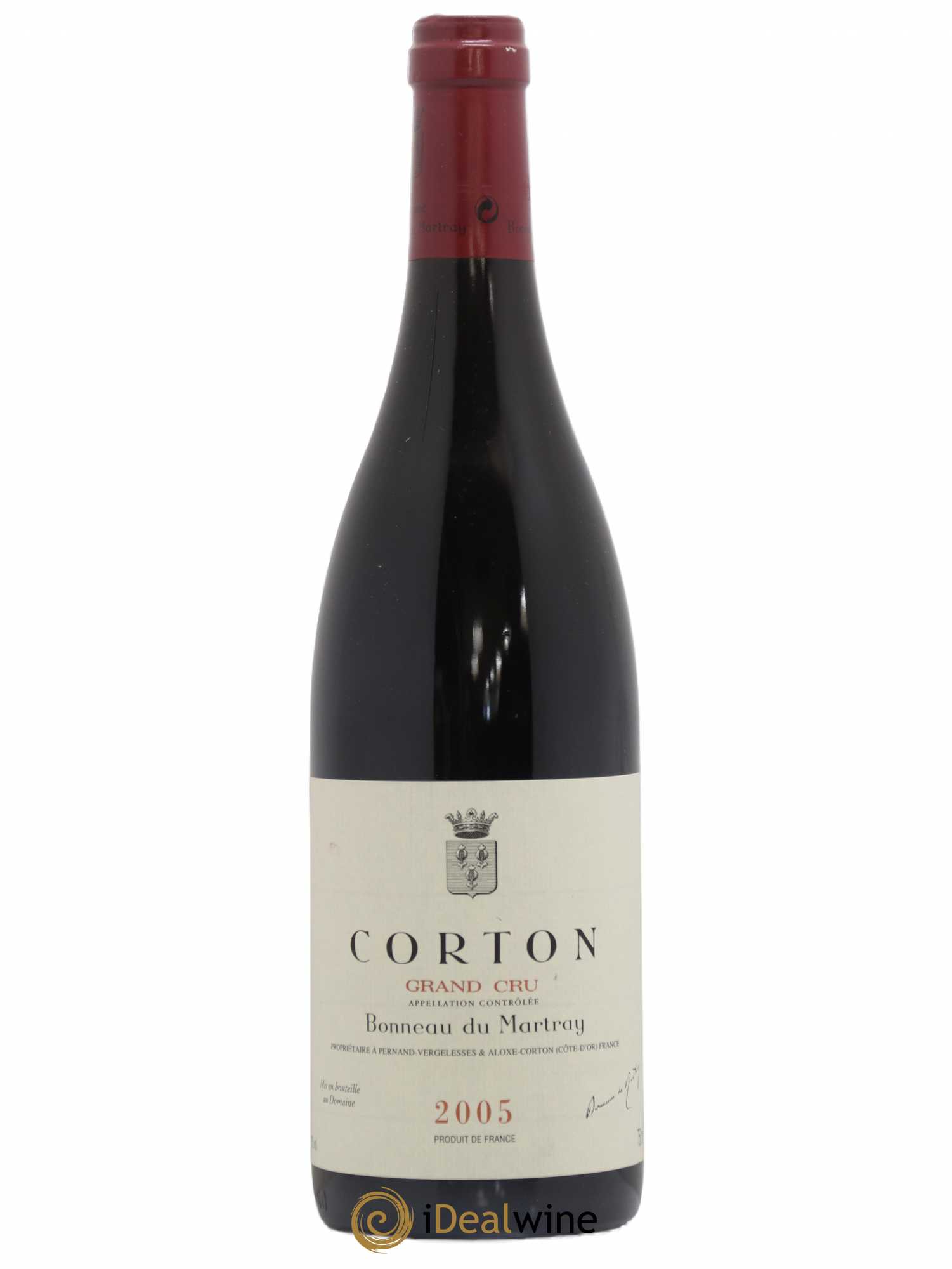 Corton Grand Cru Bonneau du Martray (Domaine) 2005 - Lot de 1 bouteille - 0