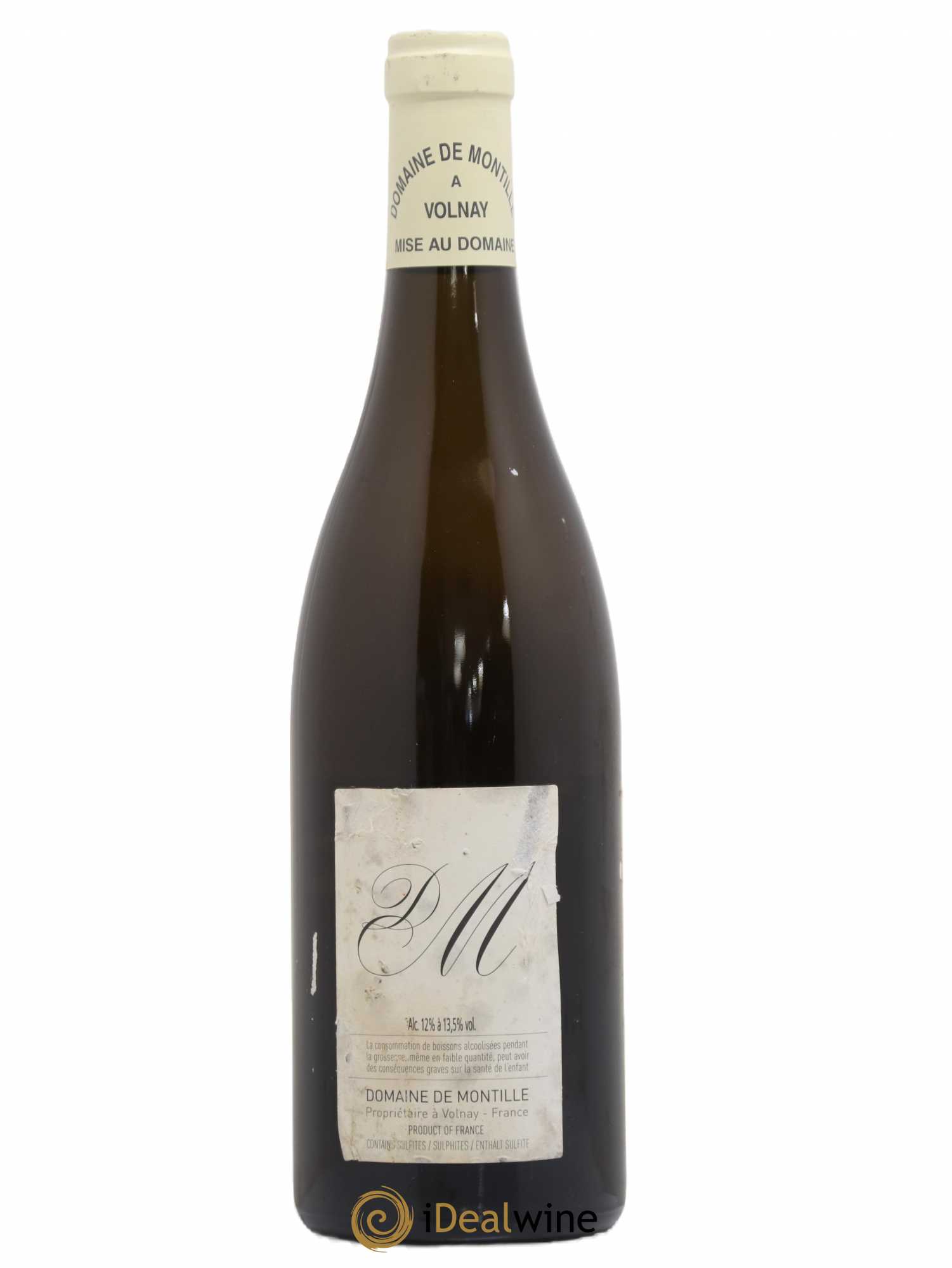 Puligny-Montrachet 1er Cru Le Cailleret De Montille (Domaine) 2001 - Lot de 1 bouteille - 1