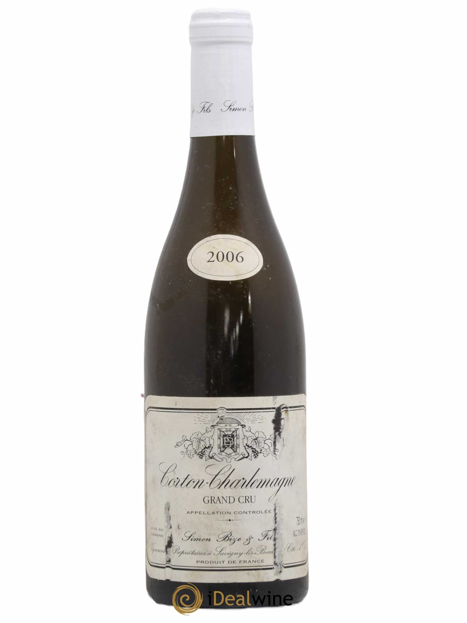 Corton-Charlemagne Grand Cru Simon Bize & Fils 2006 - Posten von 1 Flasche - 0