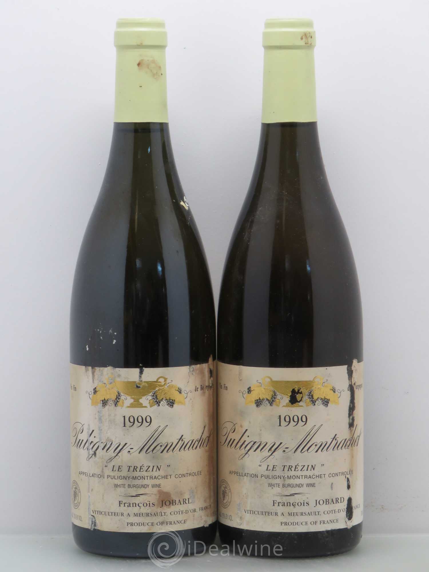 Puligny-Montrachet Le Trézin François et Antoine Jobard (Domaine) 1999 - Lot de 2 bouteilles - 0