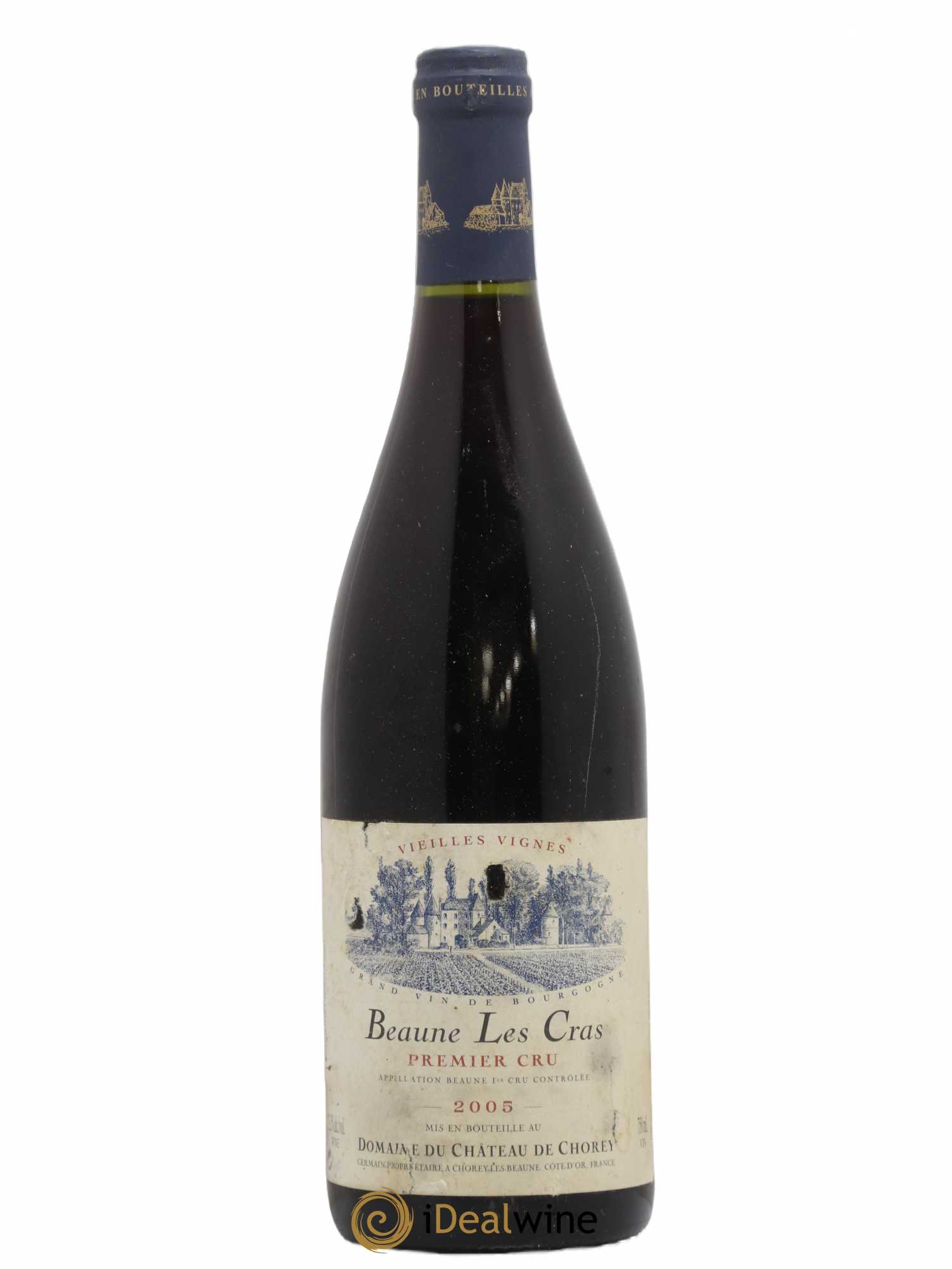 Beaune 1er Cru Les Cras Château de Chorey 2005 - Lot de 1 bouteille - 0