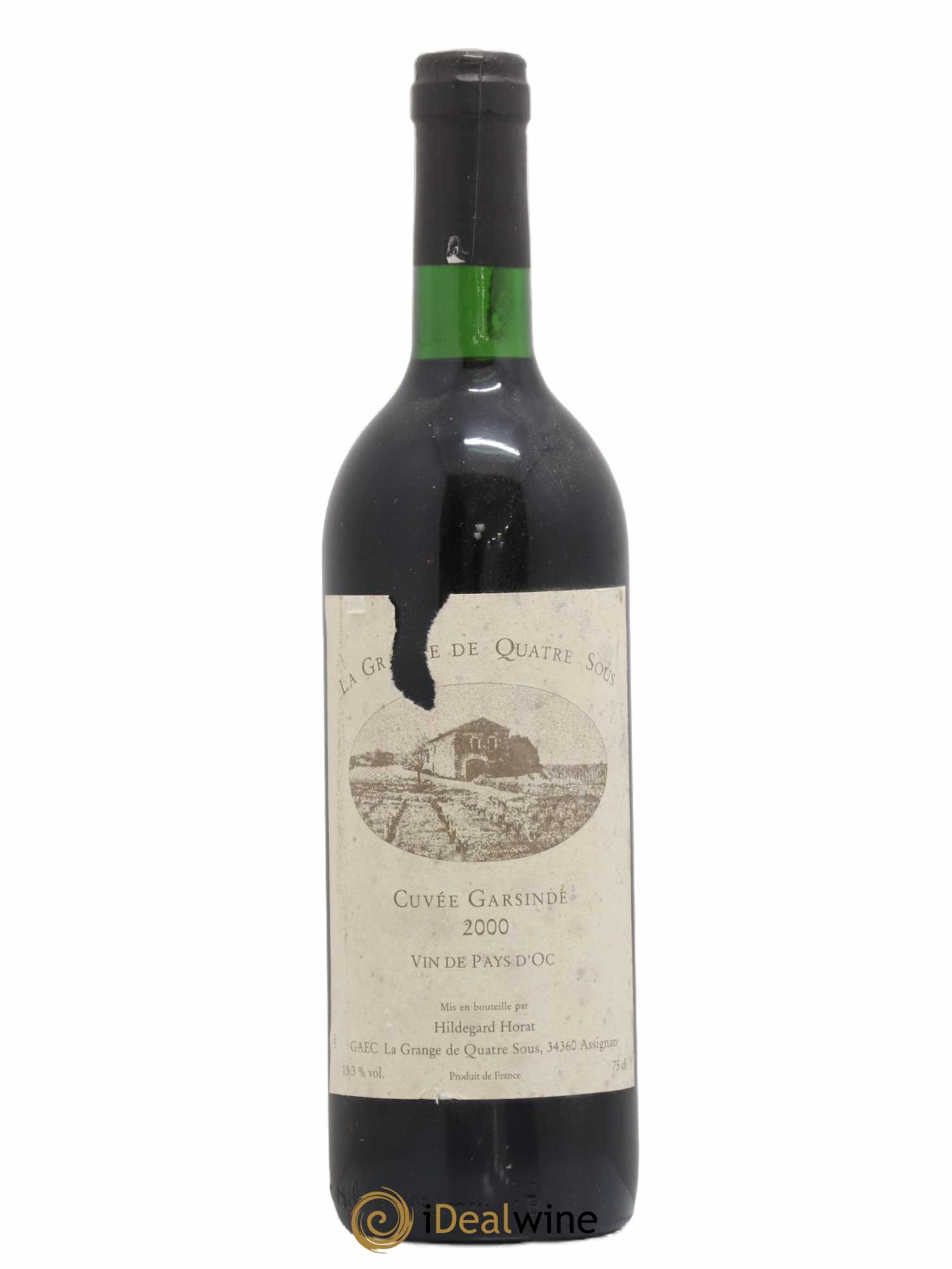 Vin de France La grange de 4 sous Hildegard Horat 2000 - Posten von 1 Flasche - 0