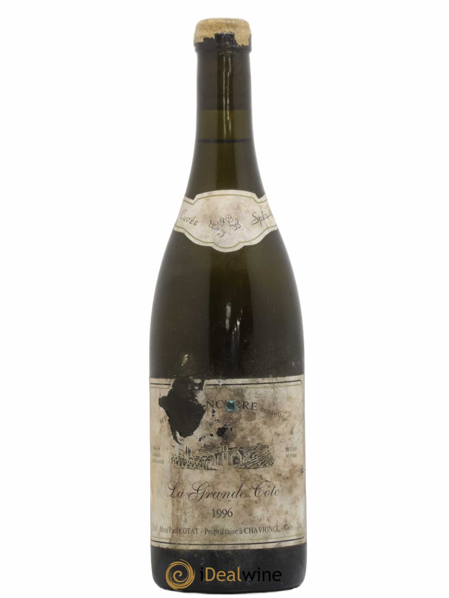 Sancerre La Grande Côte Cuvée Speciale Domaine Paul Cotat 1996 - Posten von 1 Flasche - 0